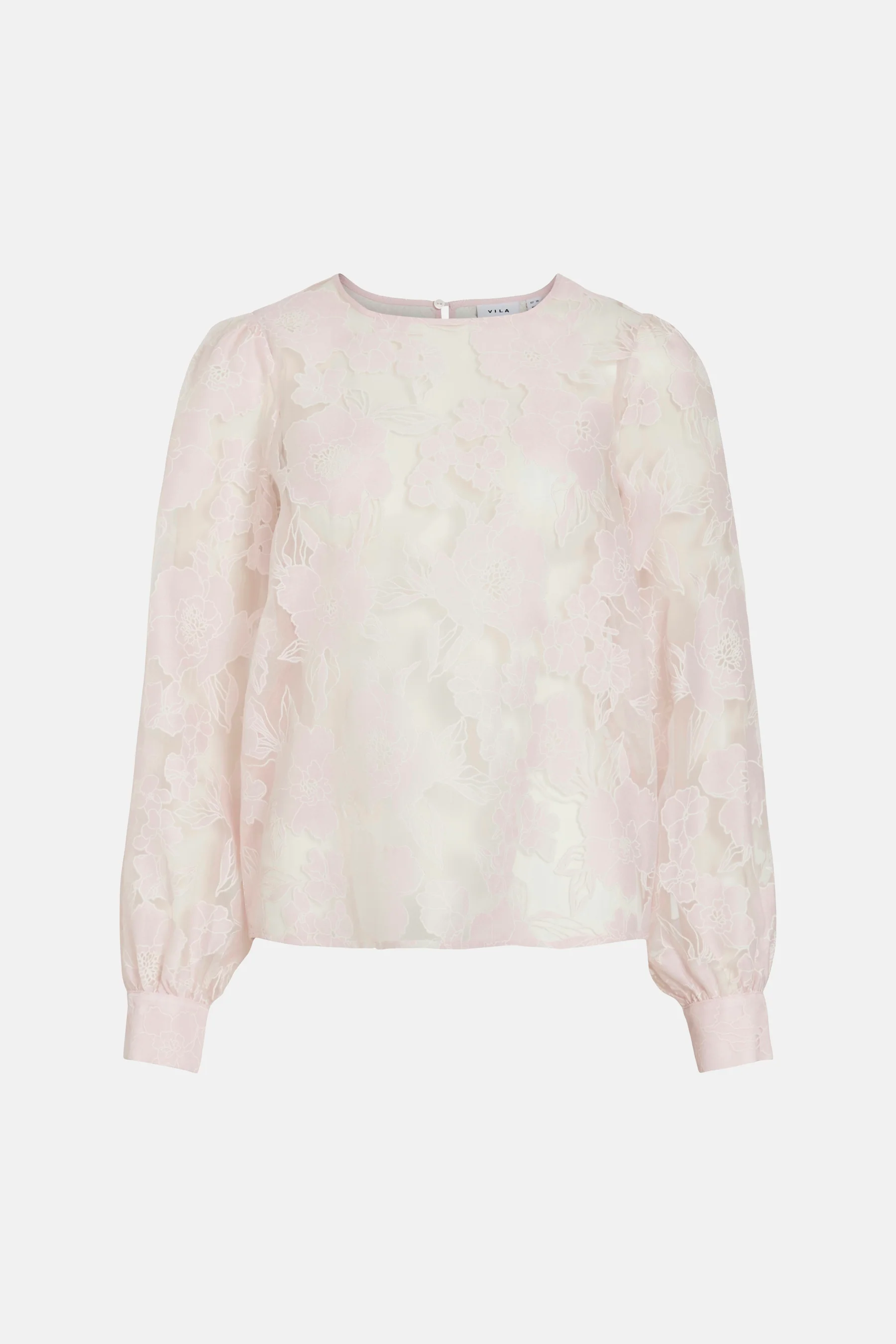 Blouse met lange mouwen - roze - Image 5