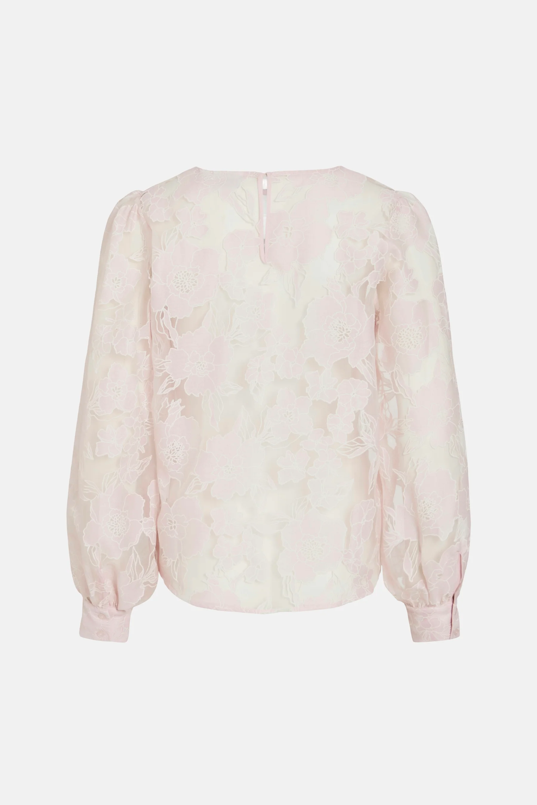 Blouse met lange mouwen - roze - Image 6