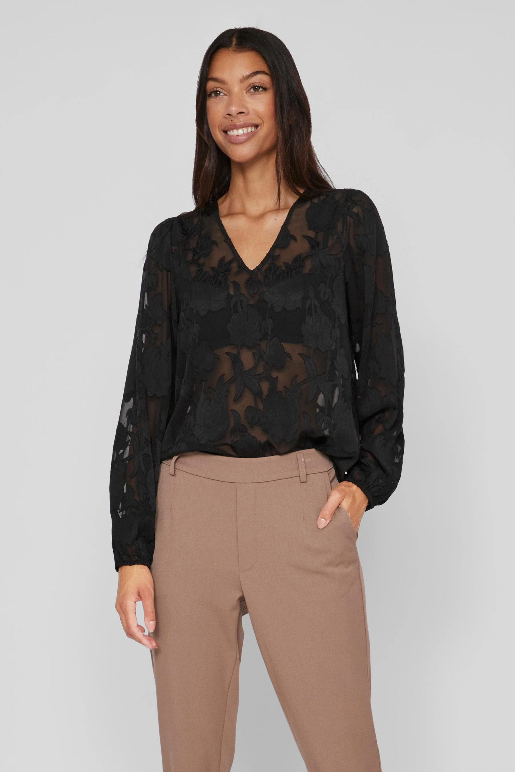Blouse - zwart