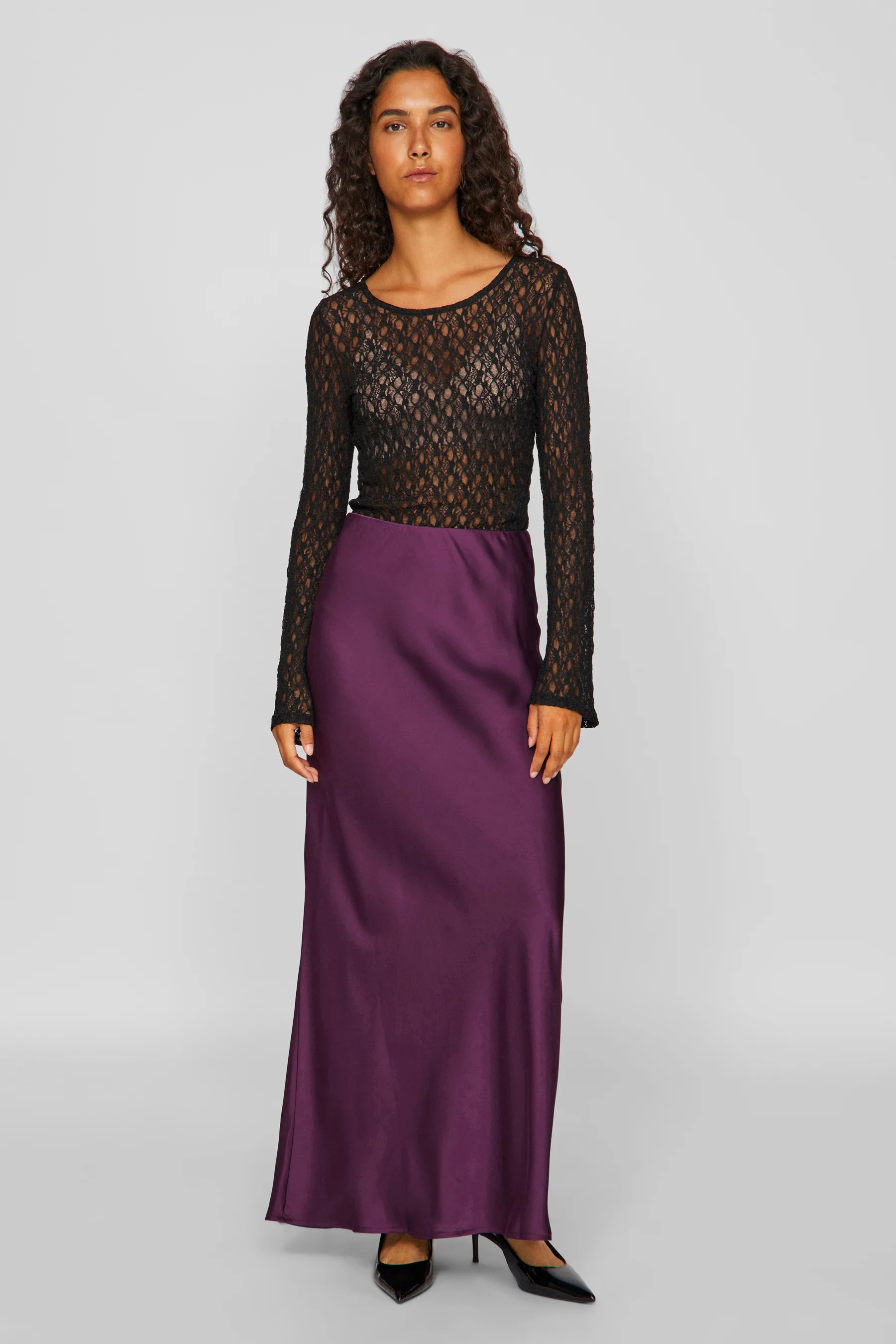 Blouse met lange mouwen - zwart - Image 2