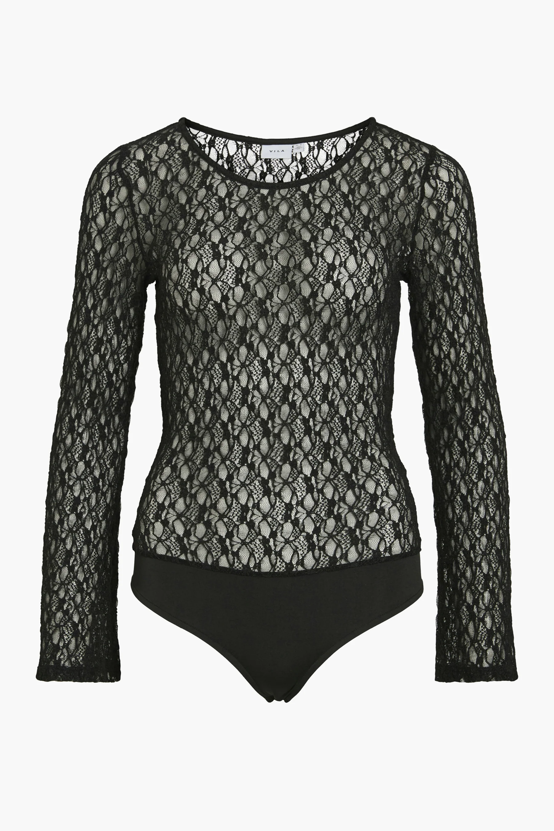Blouse met lange mouwen - zwart - Image 6