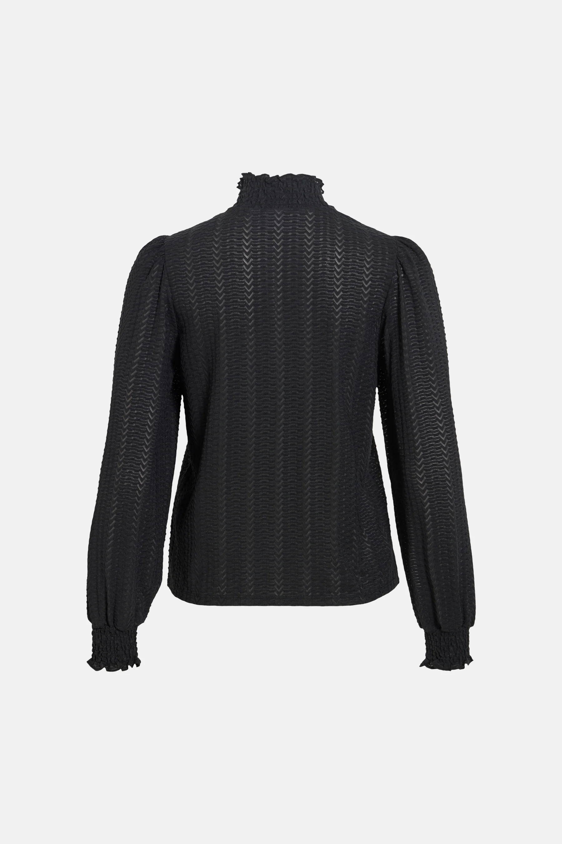 Blouse met lange mouwen - zwart - Image 5