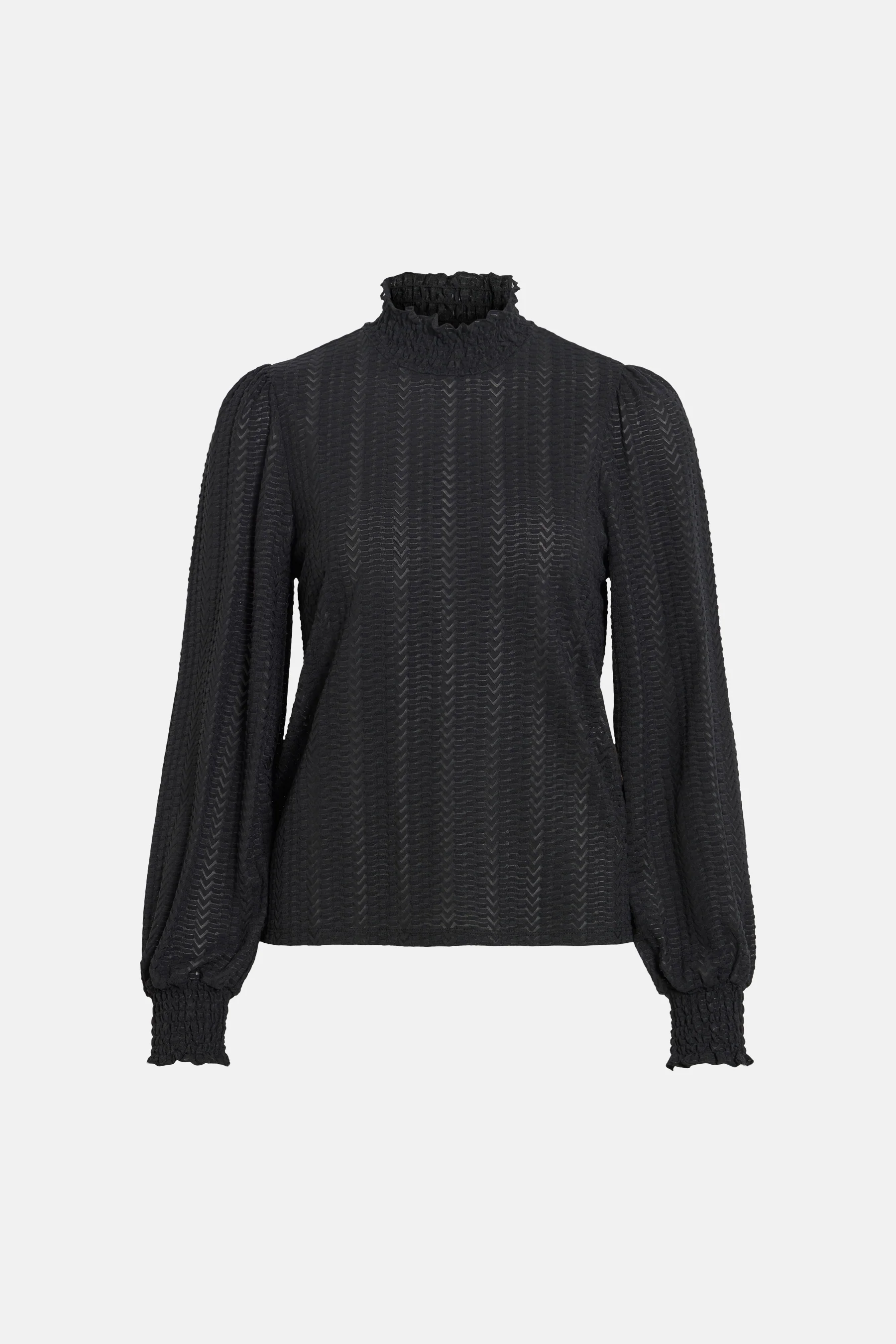 Blouse met lange mouwen - zwart - Image 6