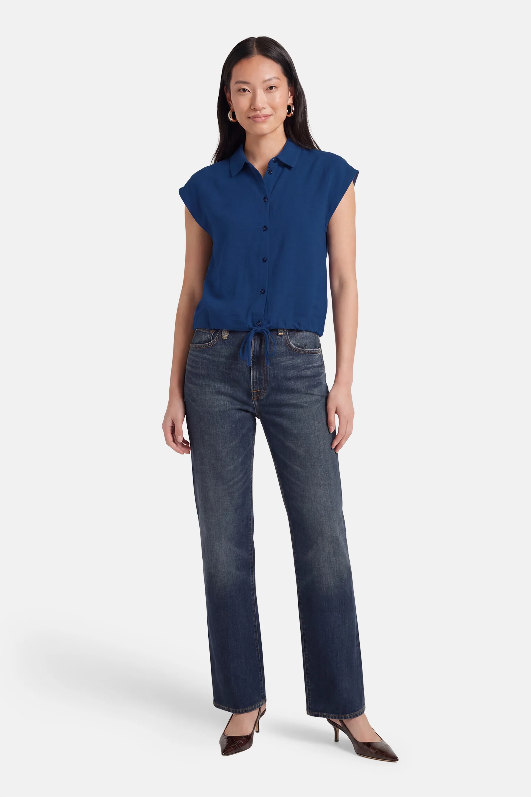 Hemd met korte mouwen - blauw - Image 2