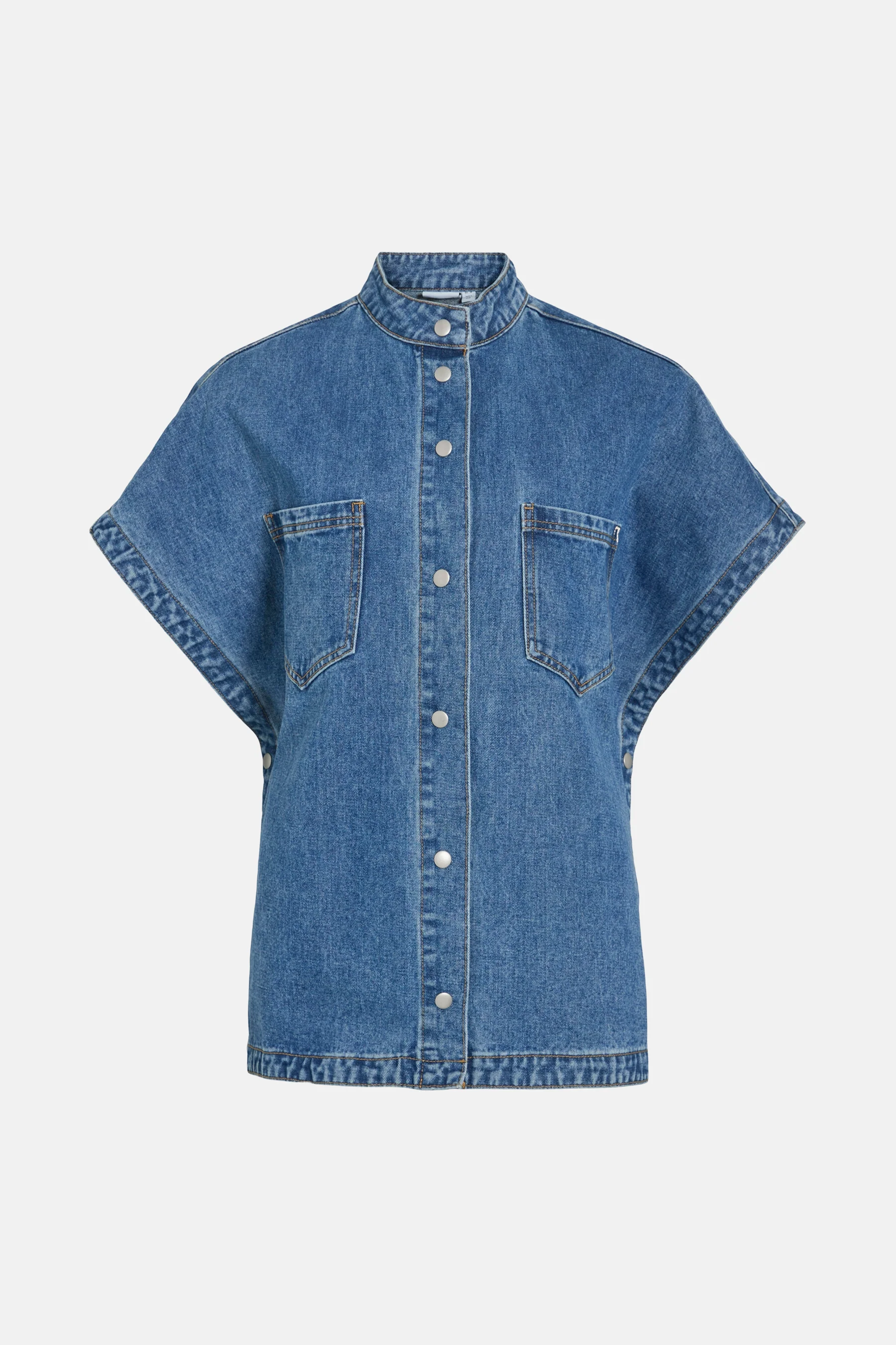 Jeanshemd - mid blue denim