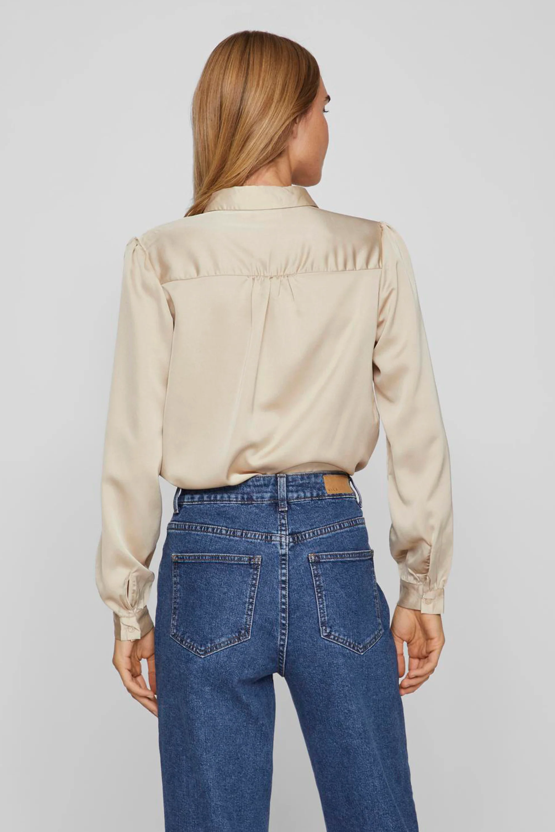 Hemd met lange mouwen - beige - Image 7