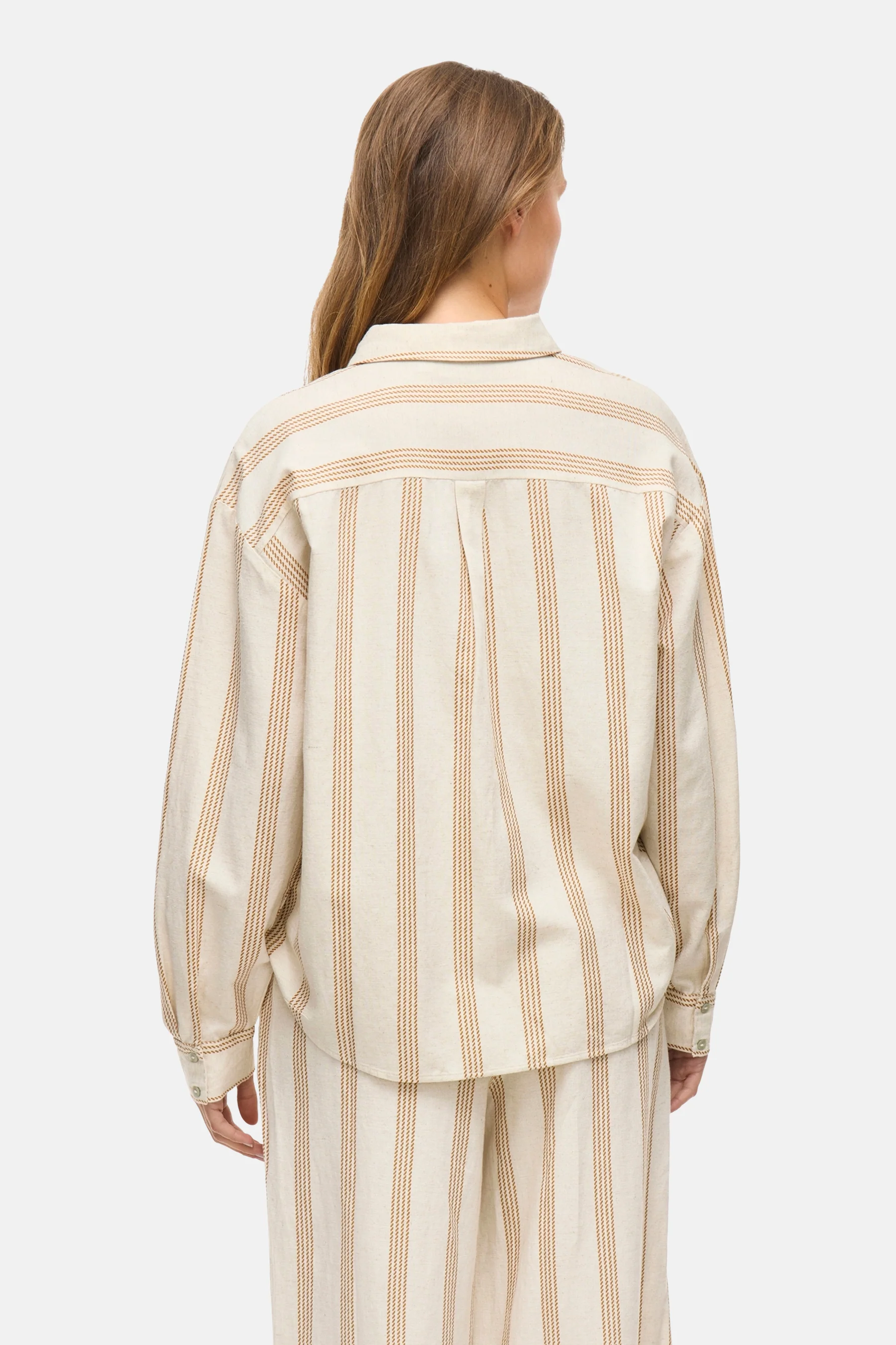 Hemd met lange mouwen - beige - Image 4