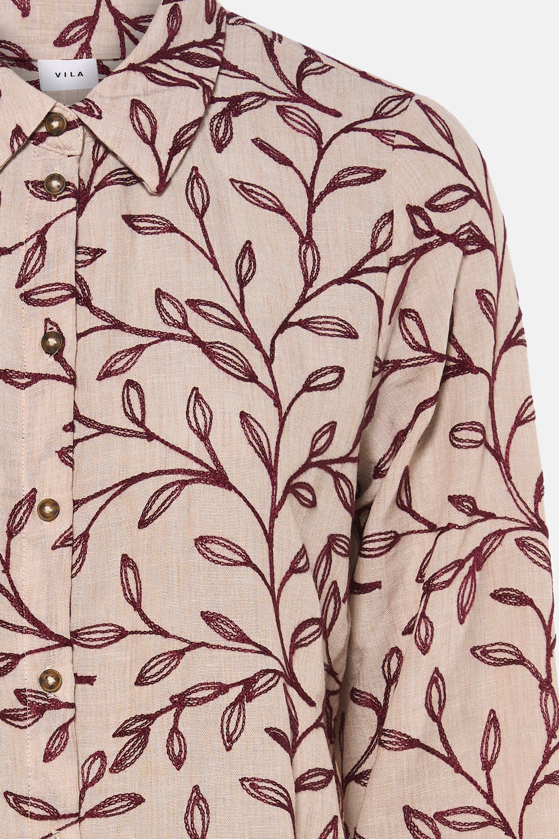 Hemd met lange mouwen - beige - Image 3