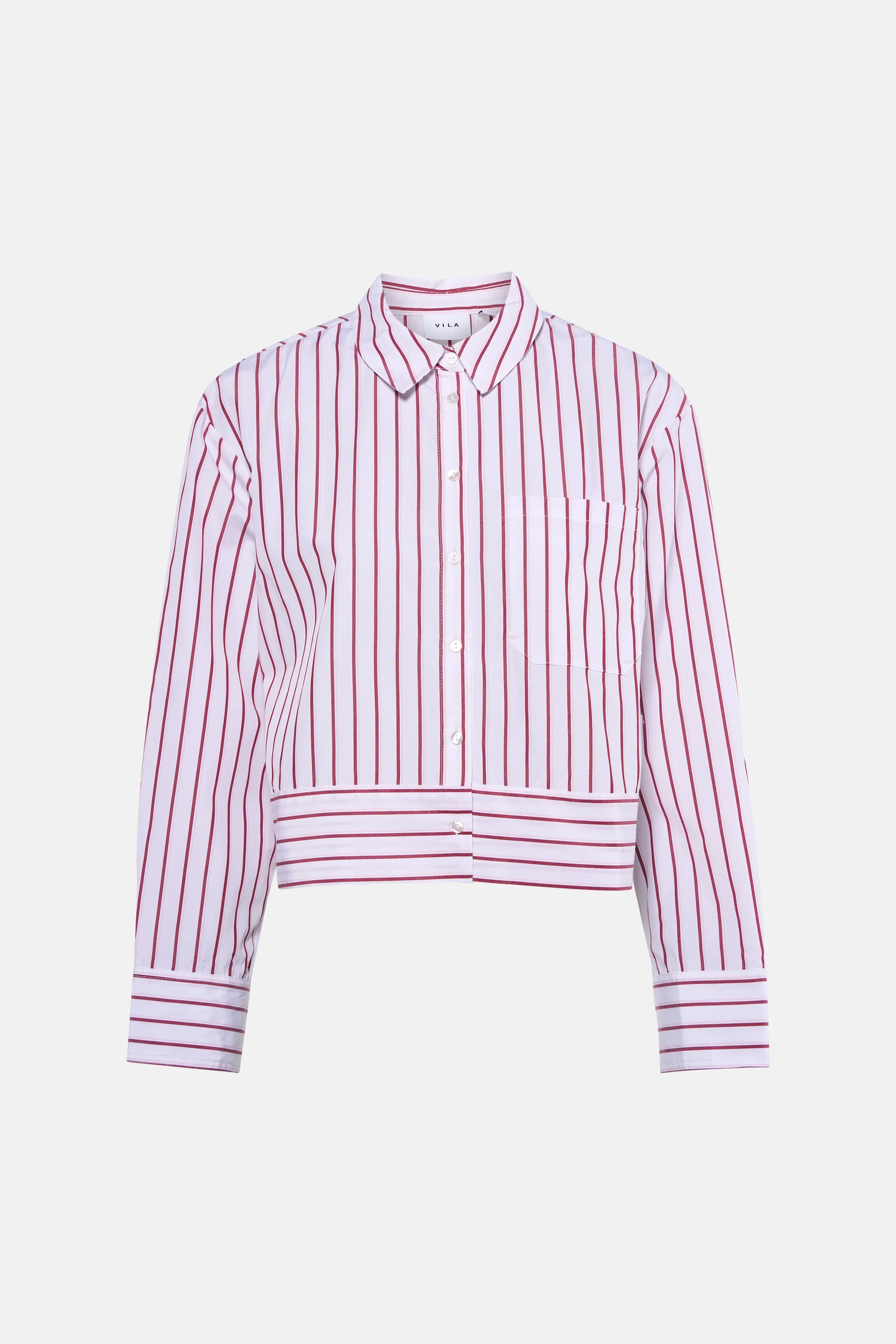 Hemd (lange mouwen) rood - VILA®