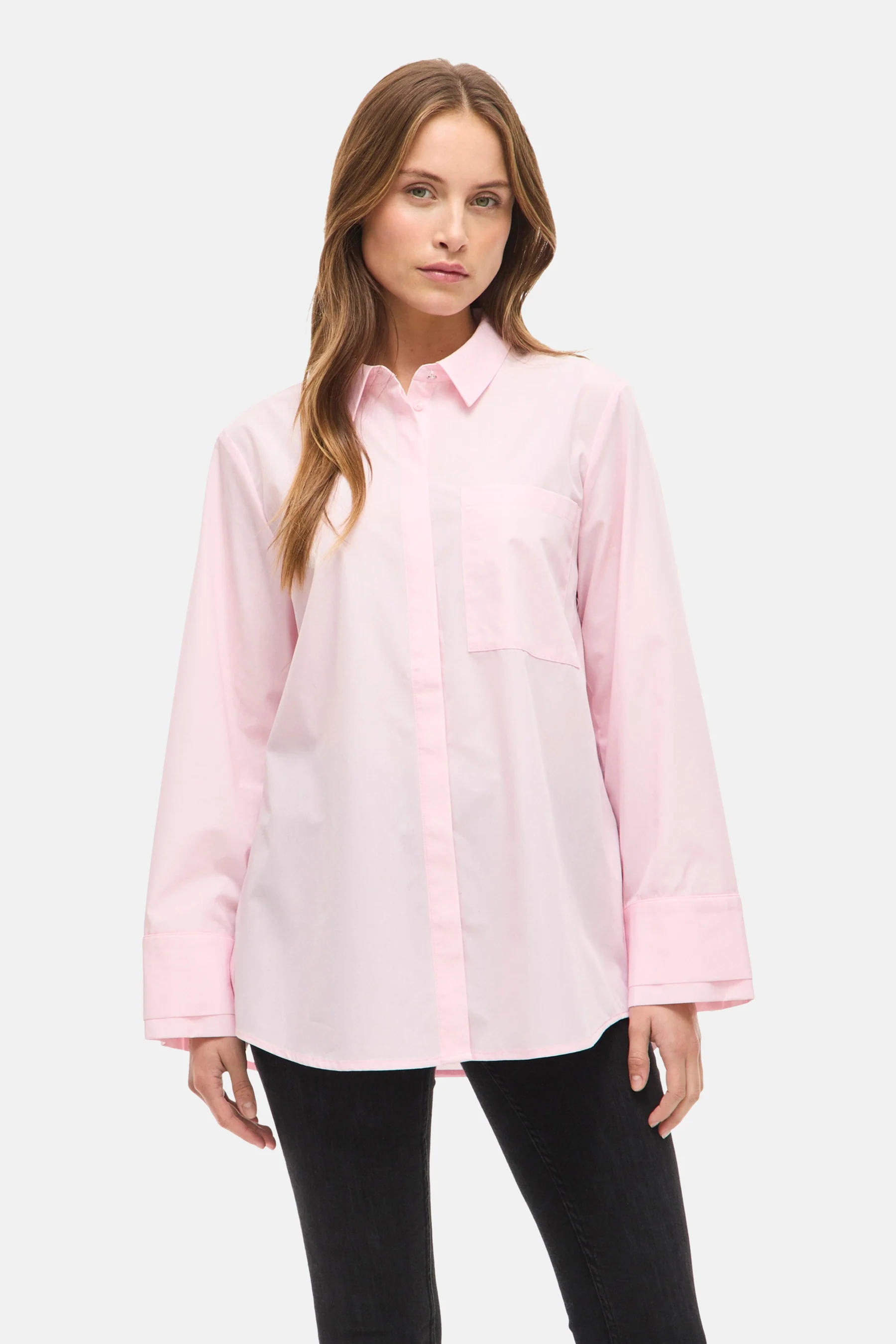 Hemd met lange mouwen - roze - Image 2