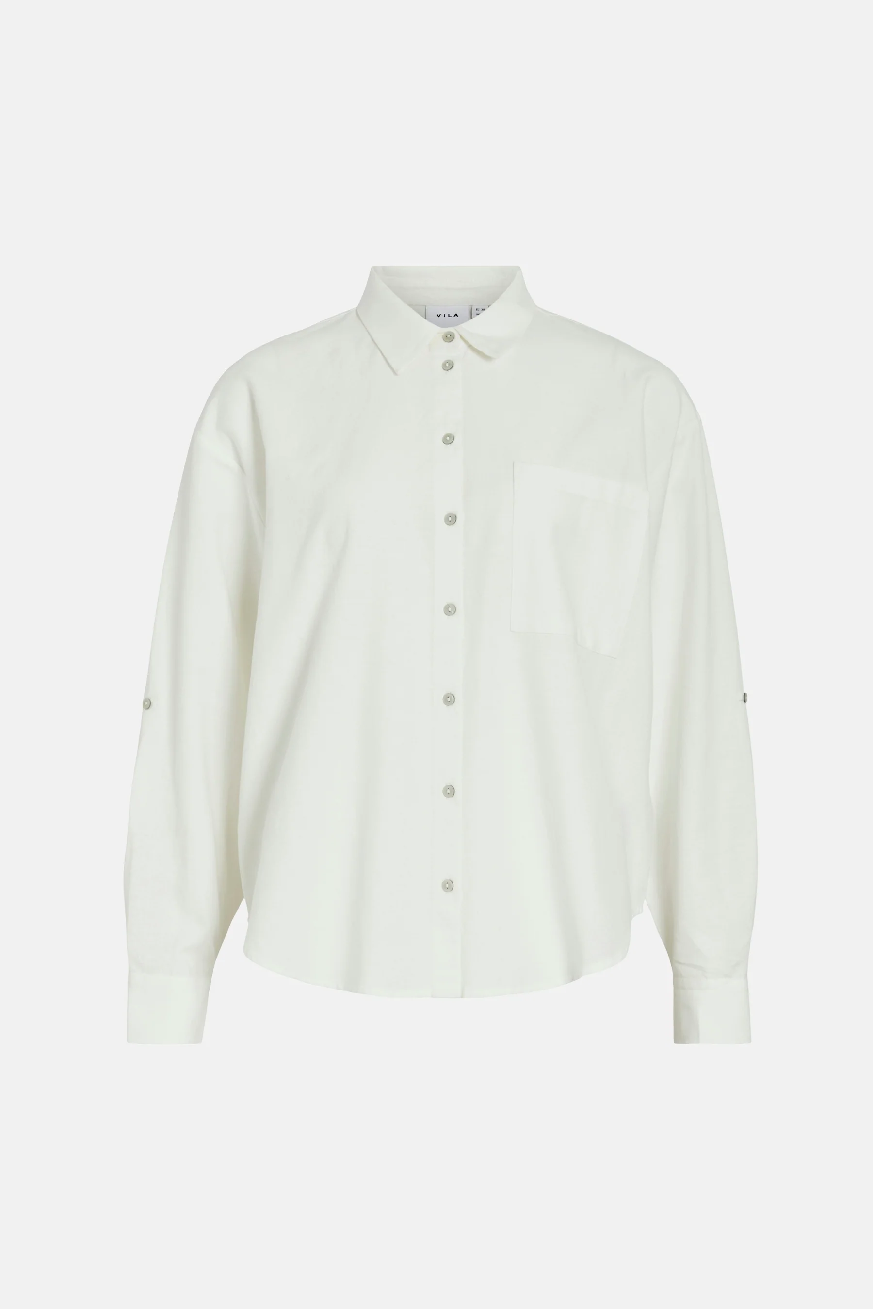 Hemd met lange mouwen - wit