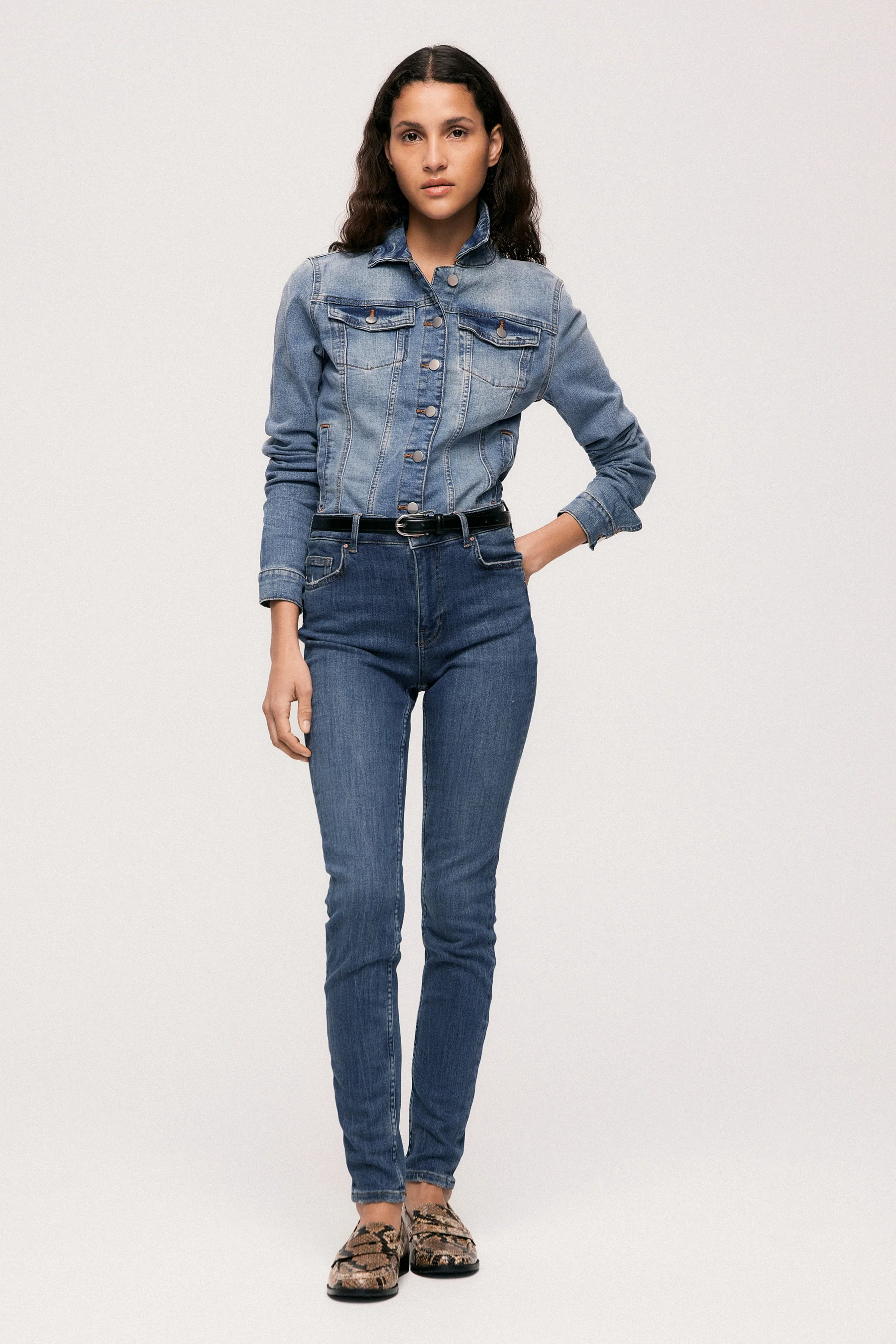 VISARAH - mid blue denim - Image 7