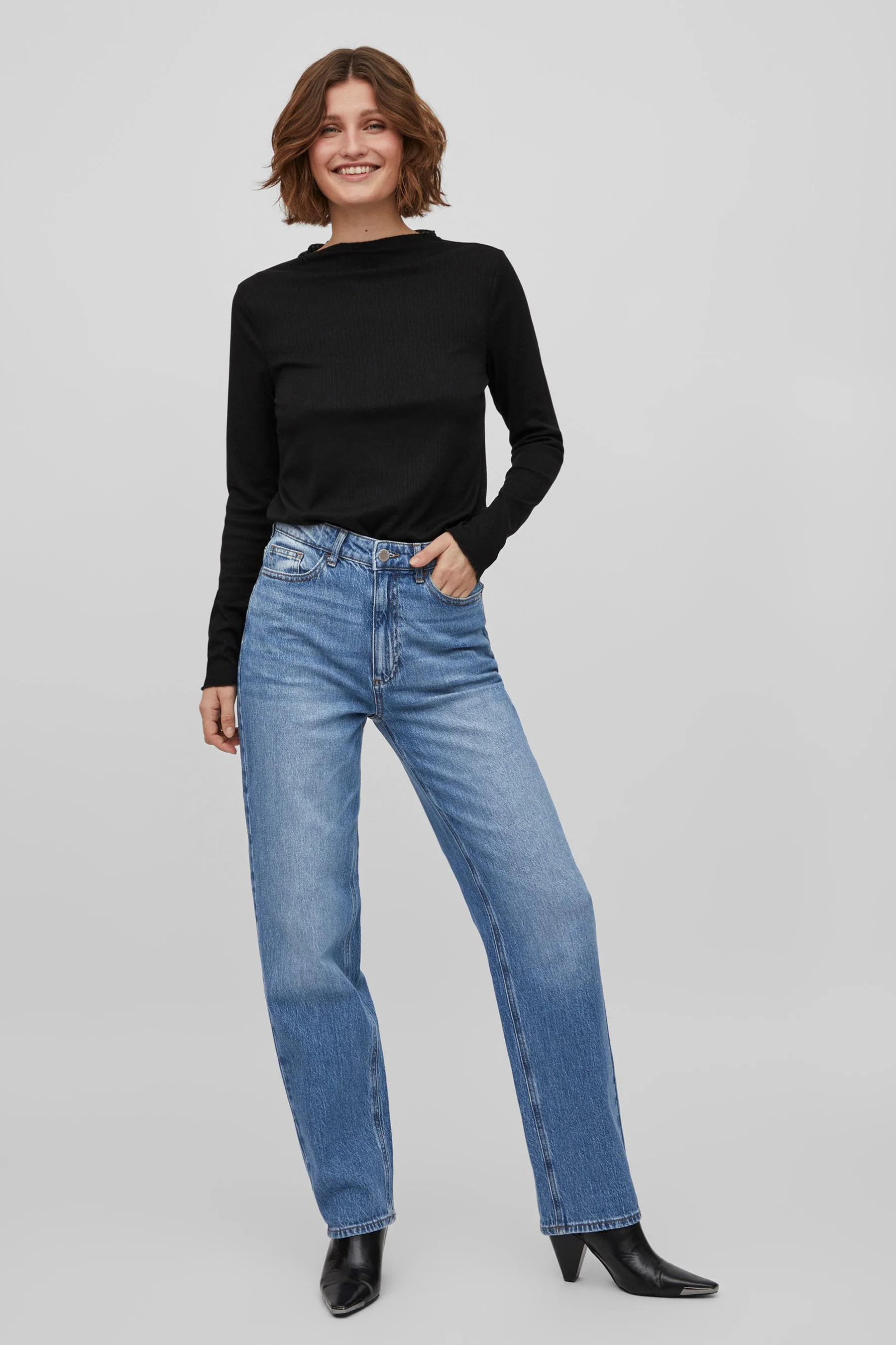 VIKELLY - mid blue denim - Image 7