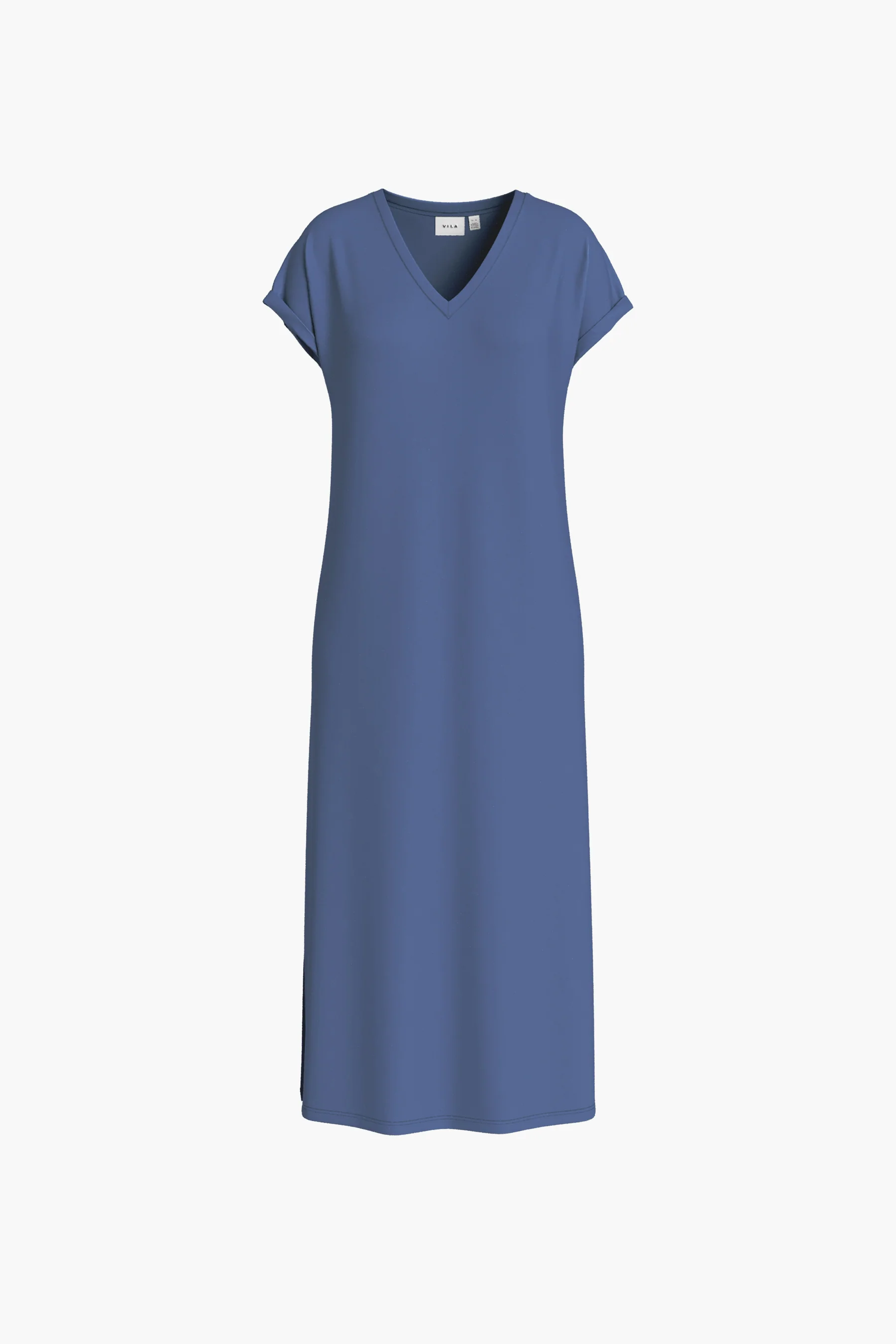 Kleedje met korte mouwen - blauw - Image 9