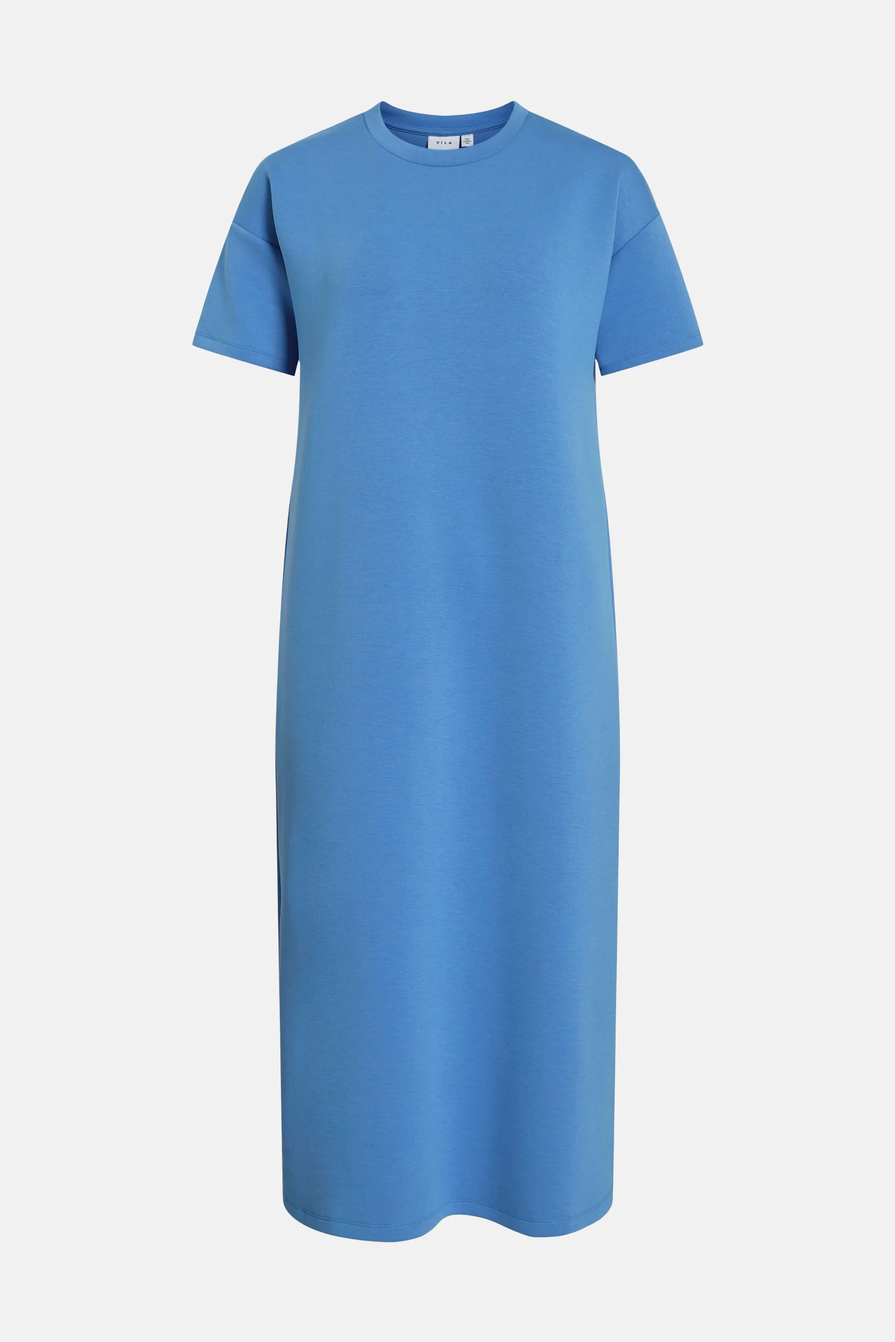 Kleedje met korte mouwen - blauw