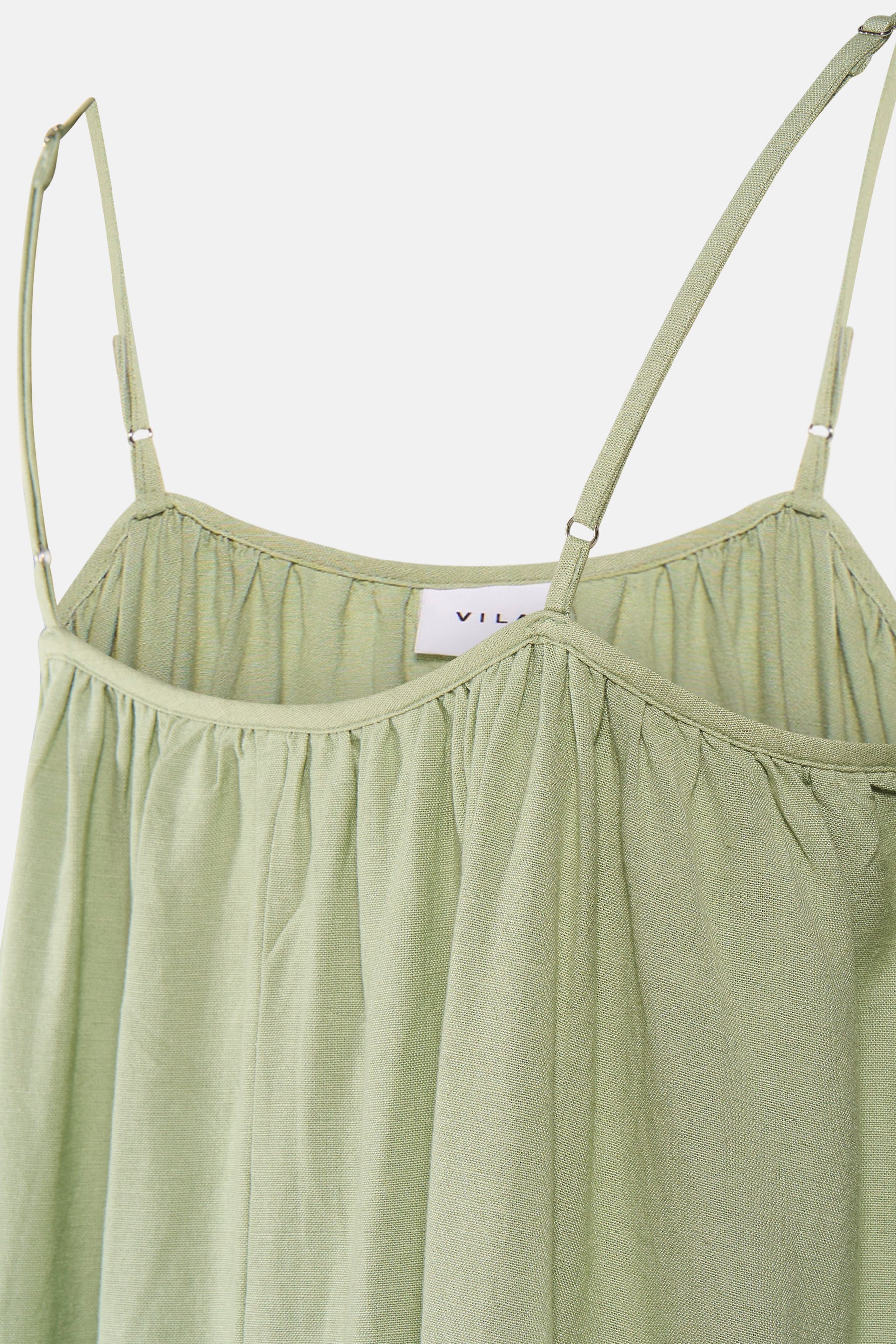 Kleedje met korte mouwen - groen - Image 5