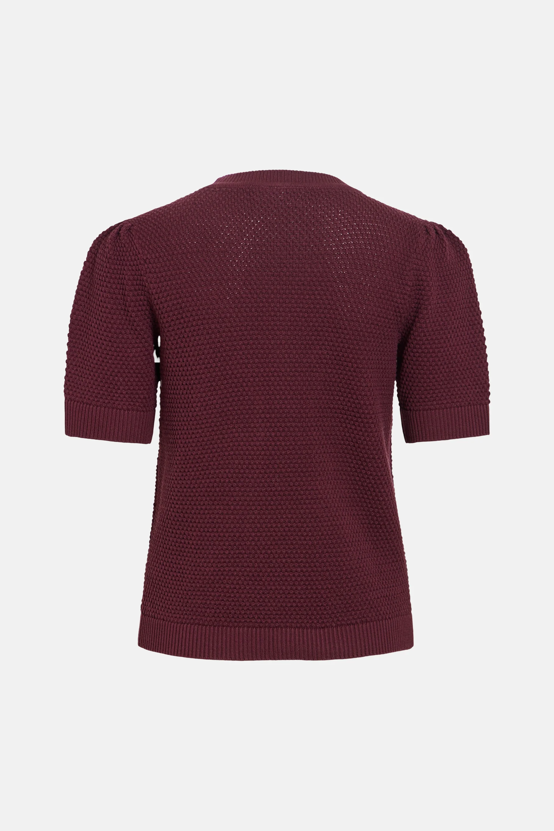 Pull met korte mouwen - Bordeaux - Image 7