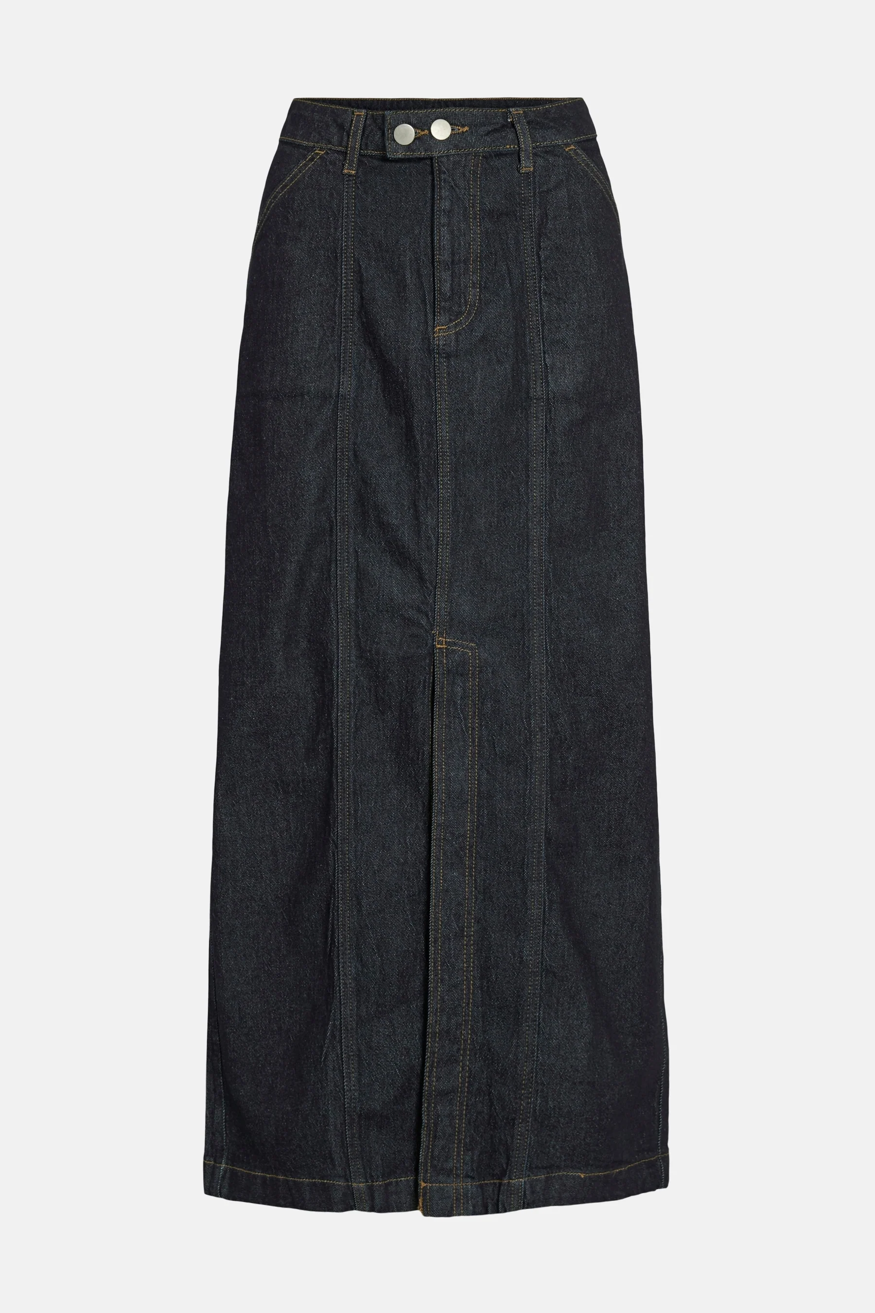 Lange rok - dark blue denim - Image 5