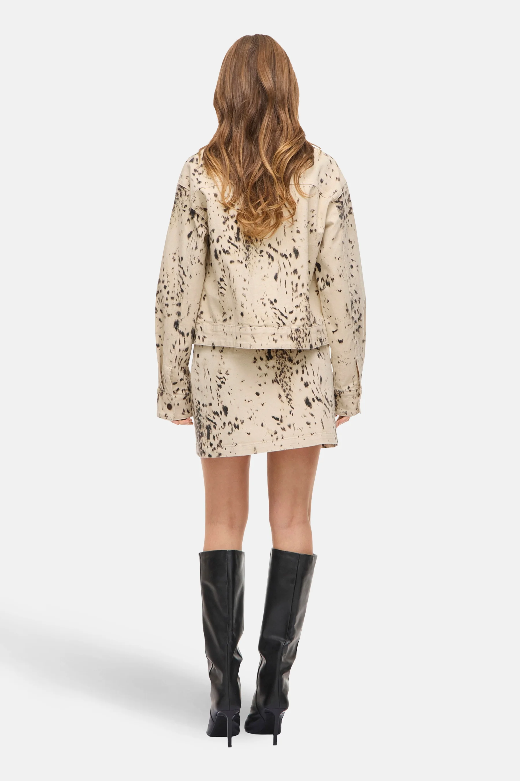 Korte rok - beige - Image 4