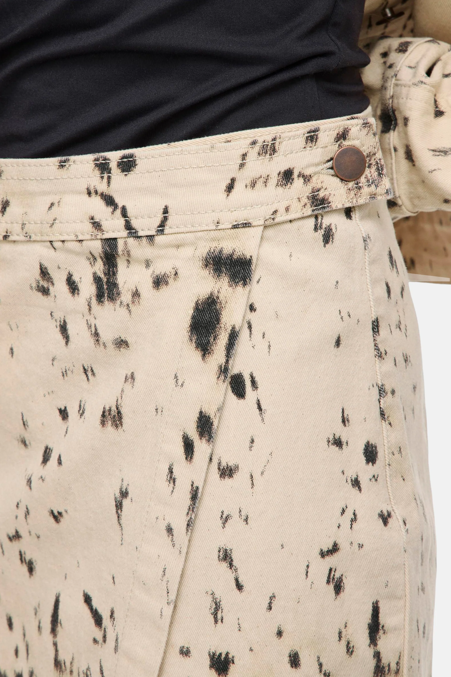 Korte rok - beige - Image 5
