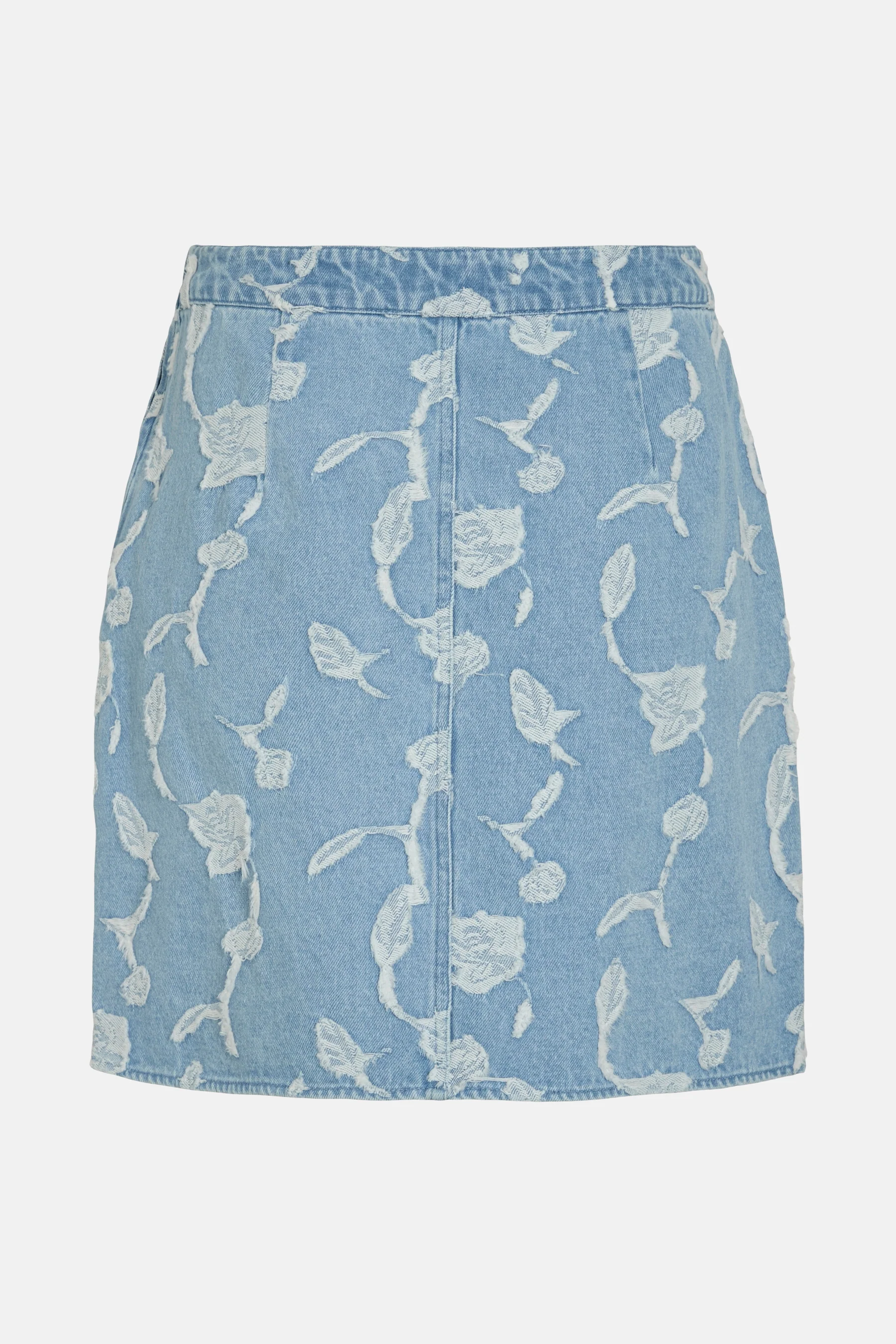 Korte rok - light blue denim - Image 8