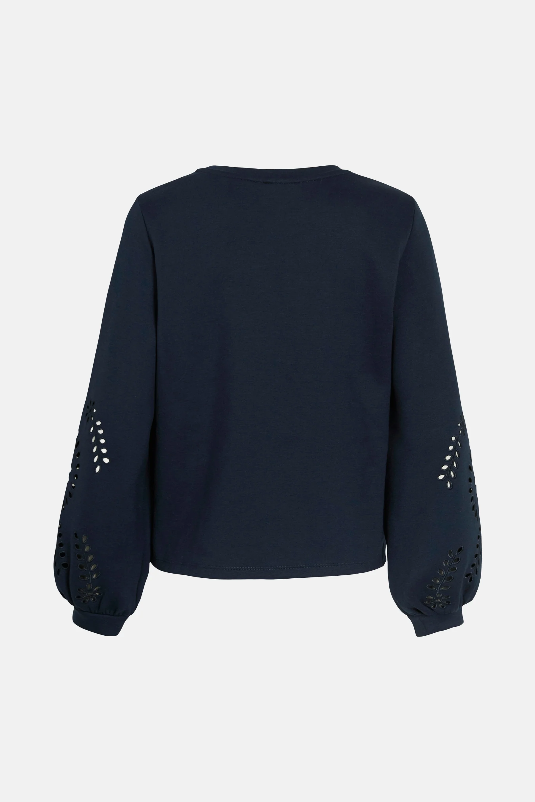 Sweater met ronde hals blauw - VILA® - Image 6