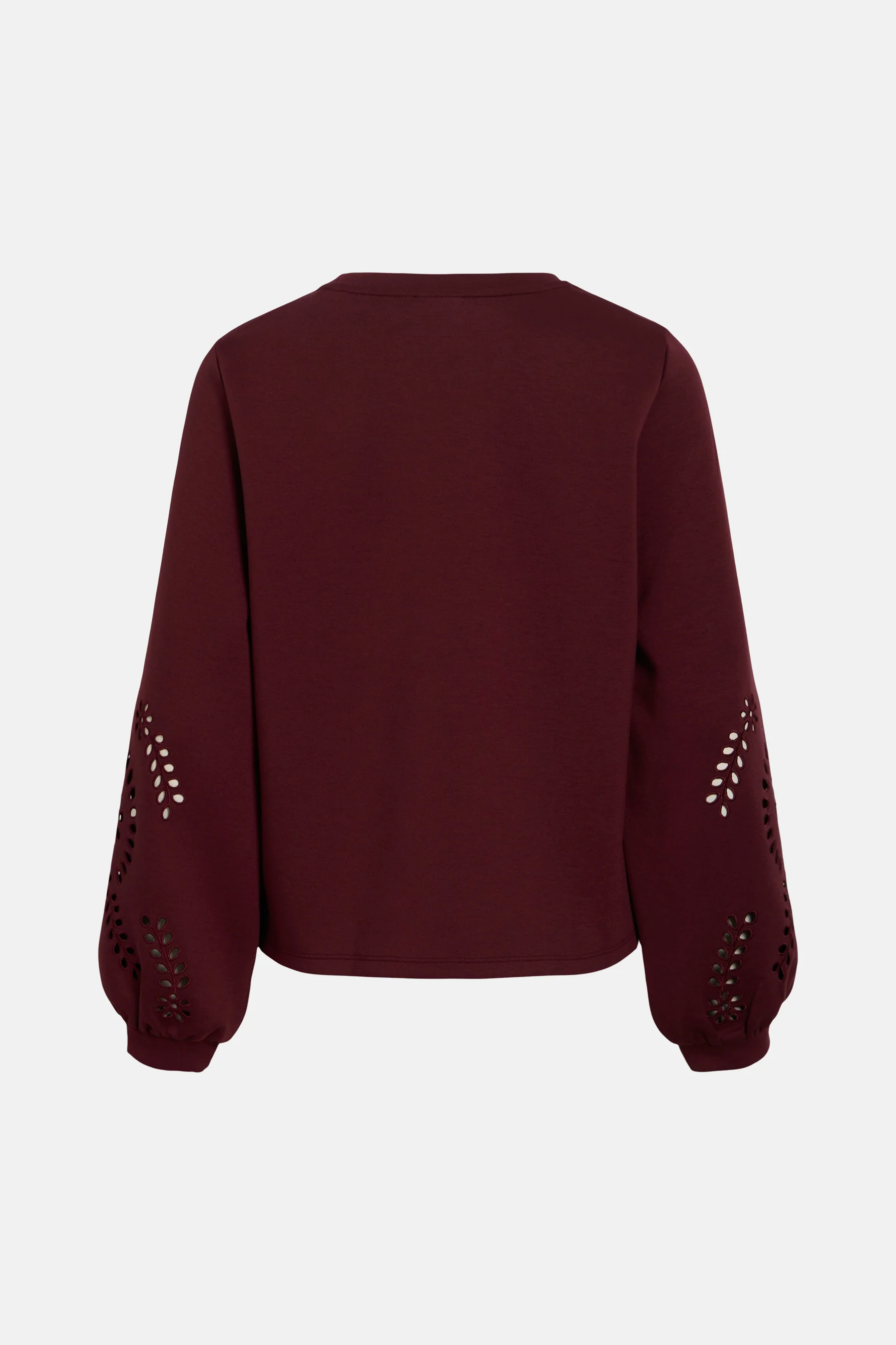 Sweater O hals - Bordeaux - Image 2