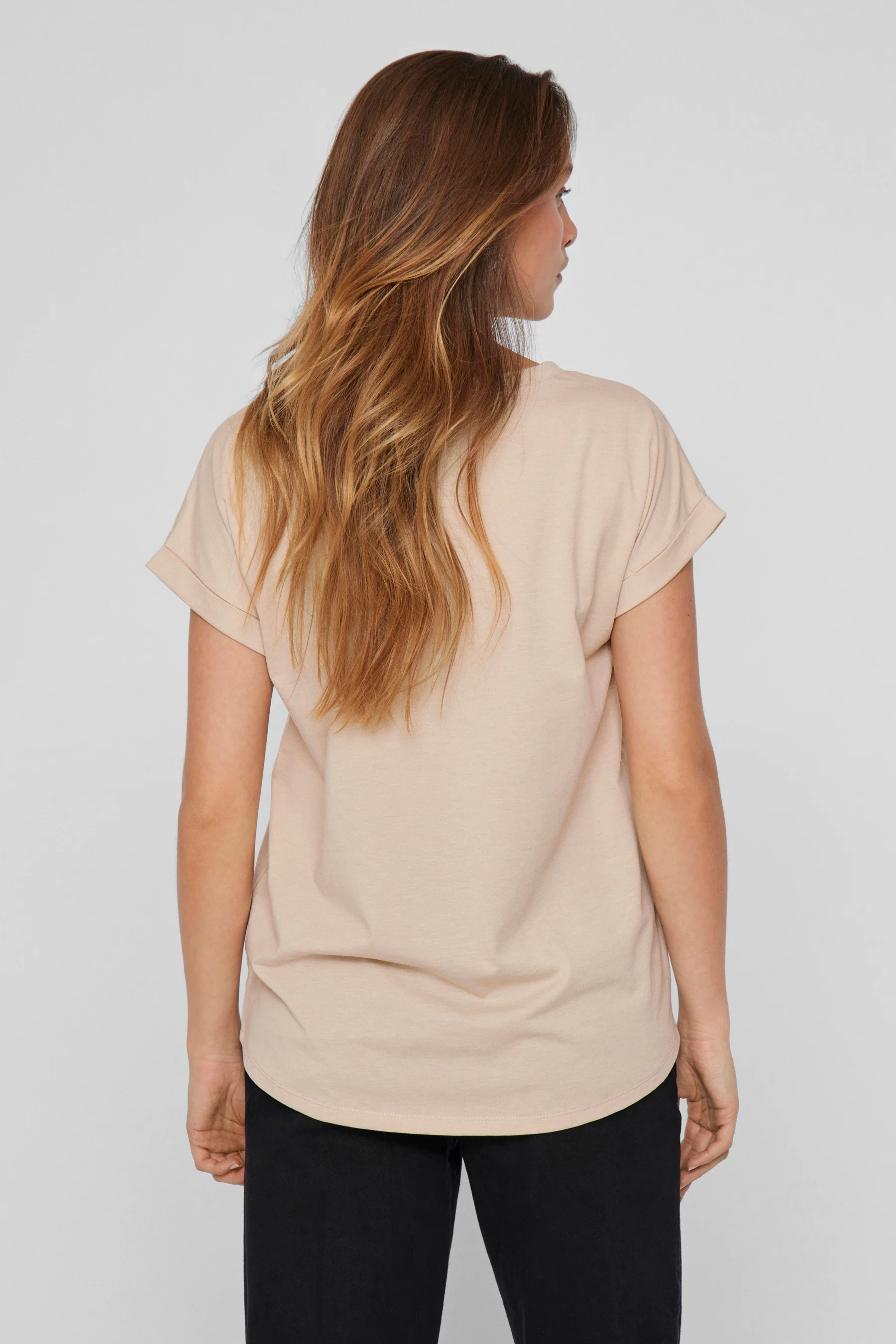 T-shirt met korte mouwen - beige - Image 3