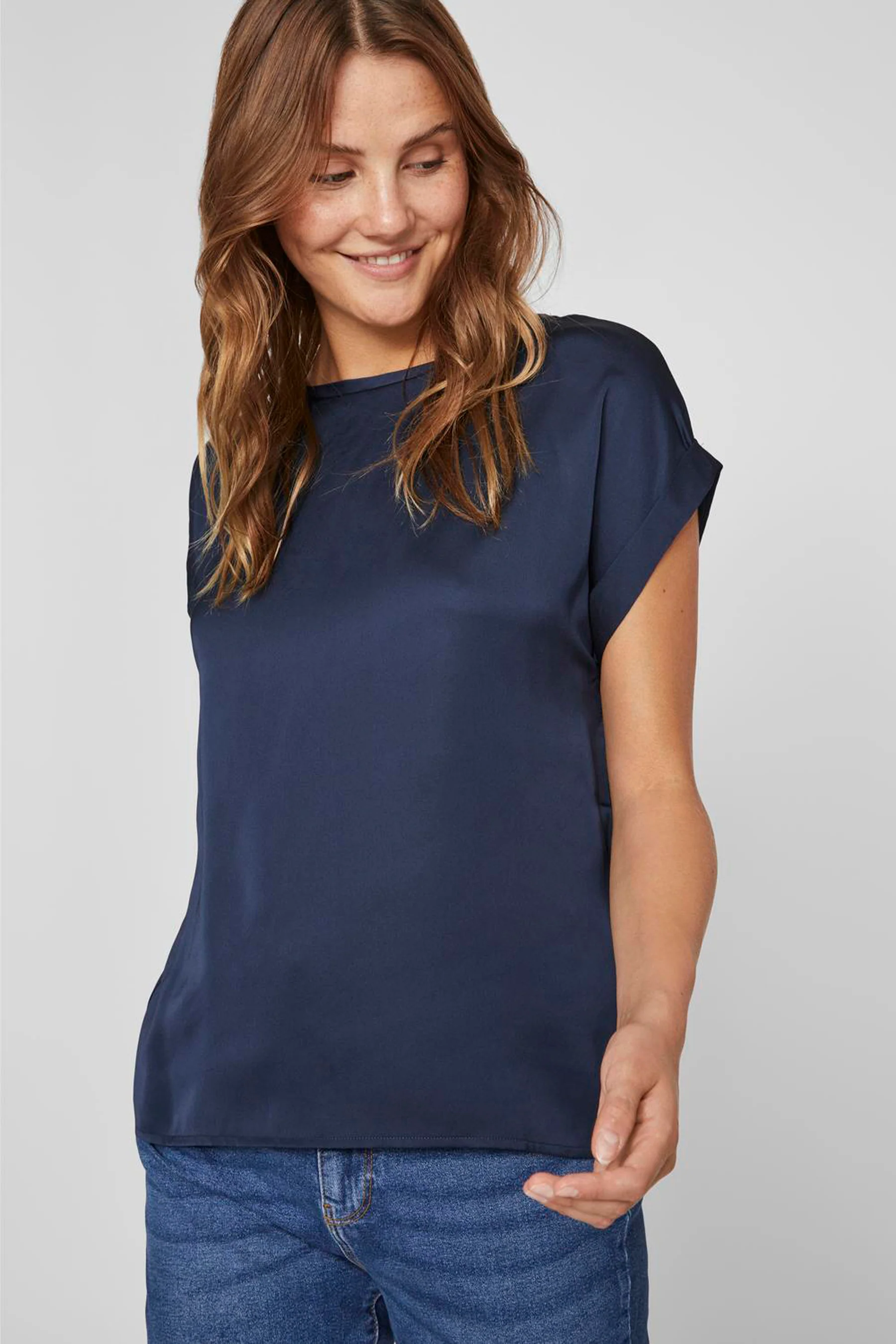 T-shirt met korte mouwen - blauw - Image 4