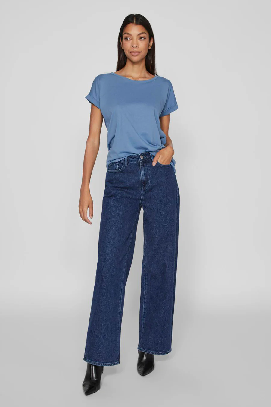 T-shirt met korte mouwen - blauw - Image 2