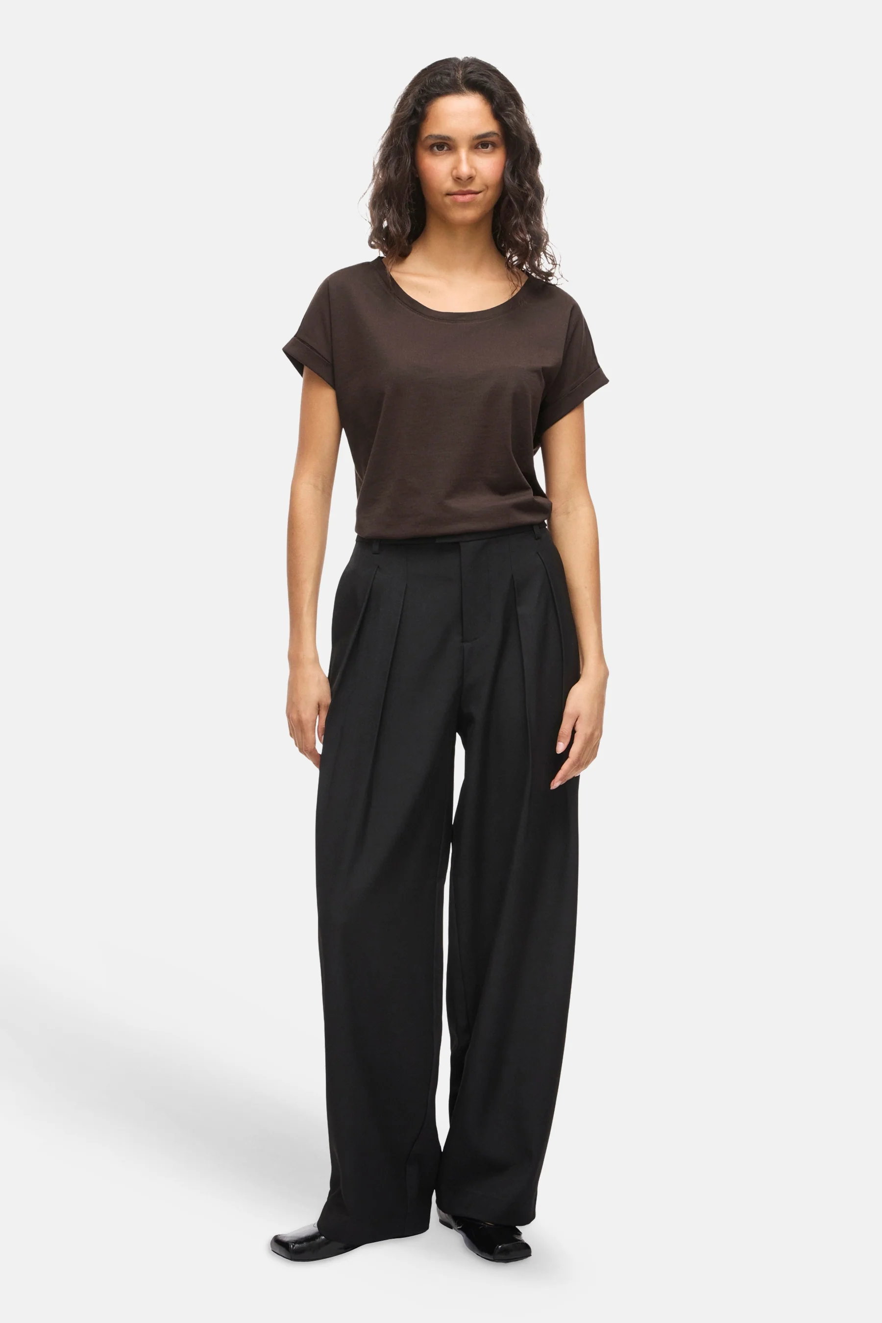 T-shirt met korte mouwen - bruin - Image 2