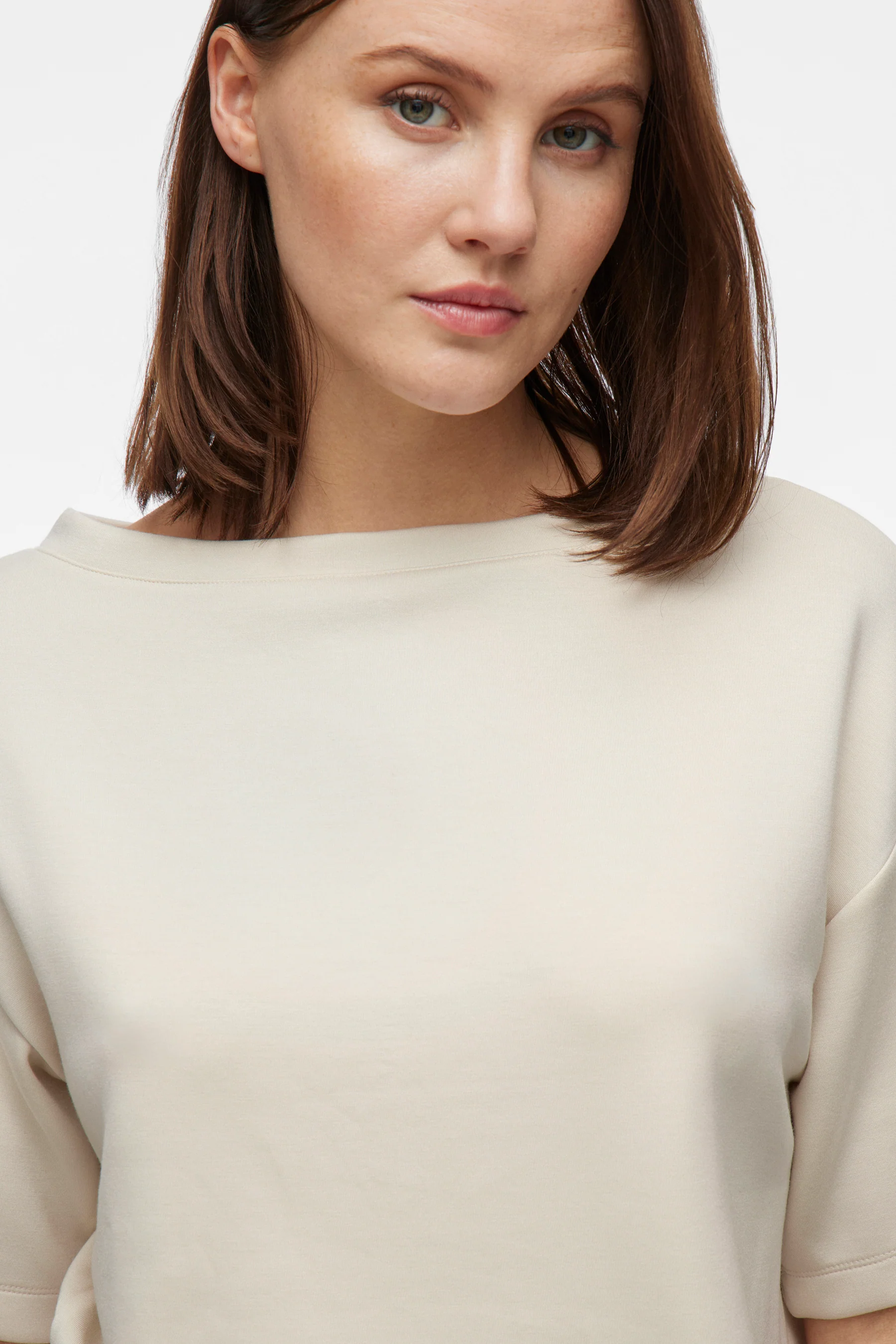 T-shirt met korte mouwen - ecru - Image 4
