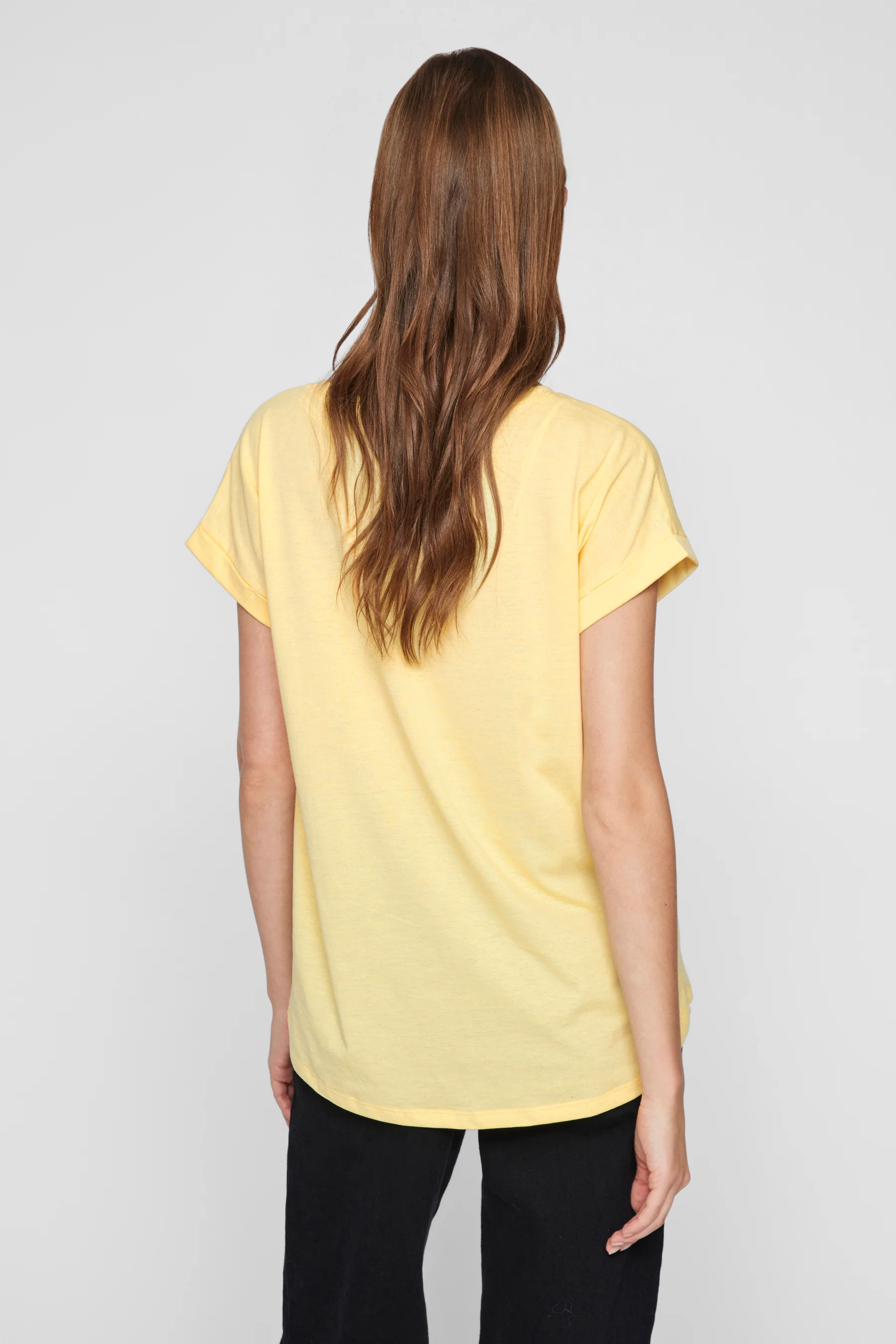 T-shirt met korte mouwen - geel - Image 3