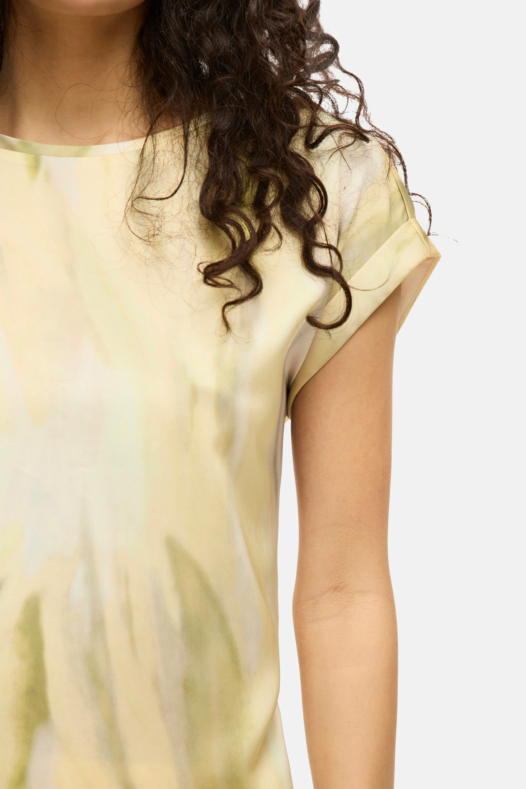 T-shirt met korte mouwen - geel - Image 5