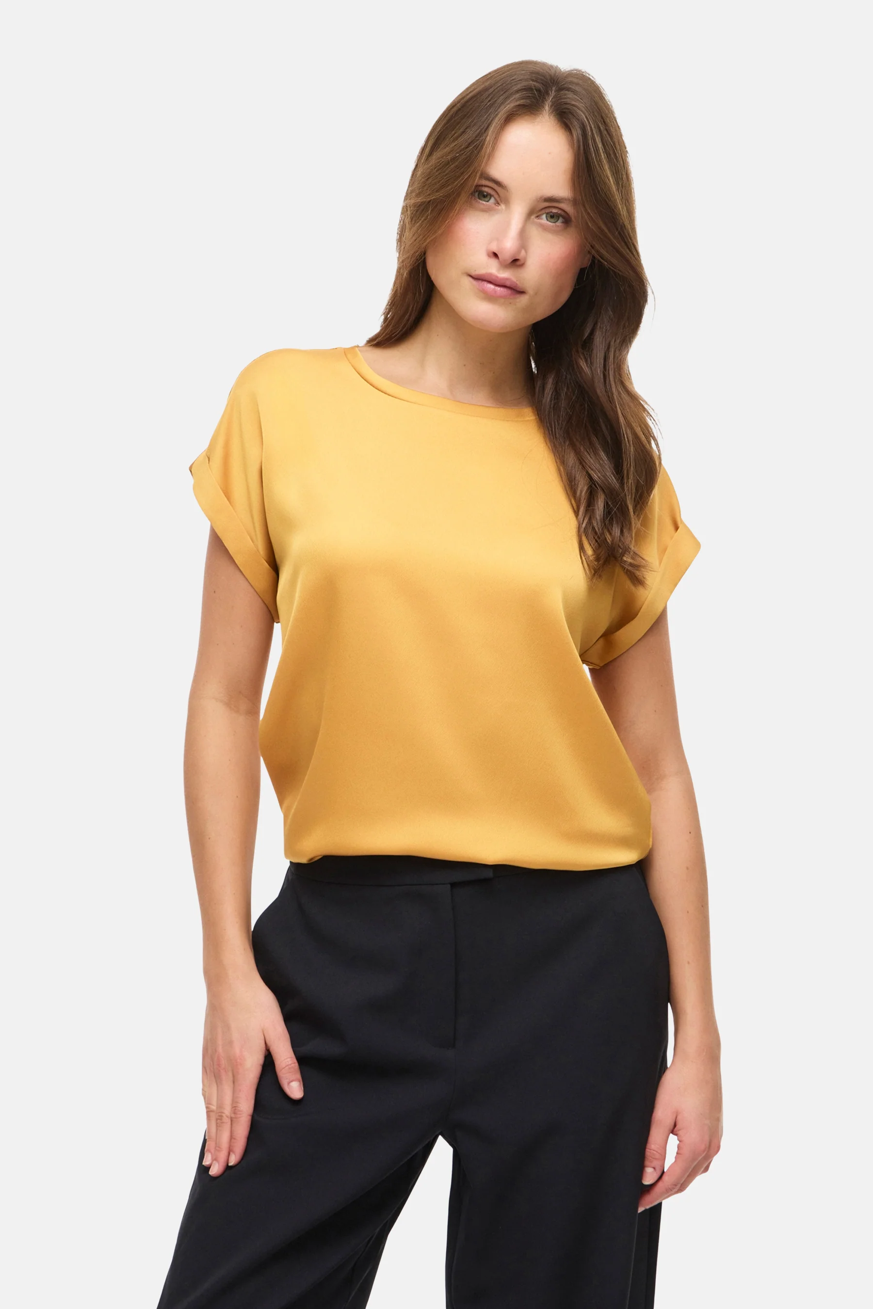 T-shirt met korte mouwen - goud
