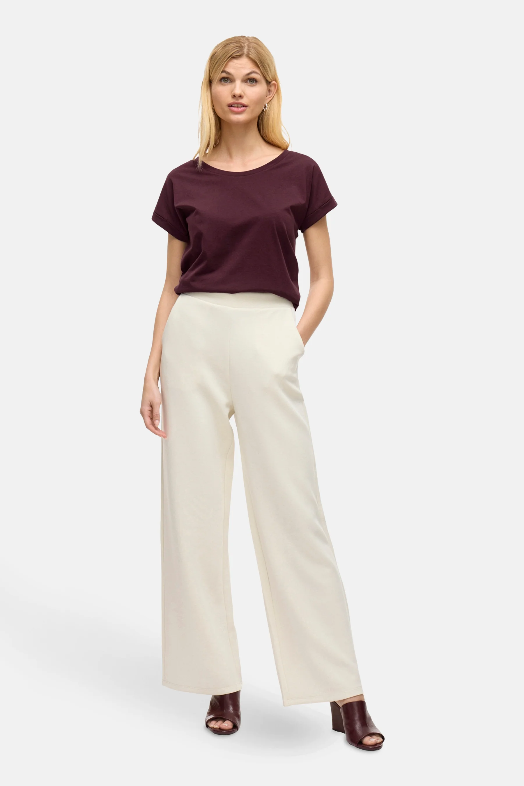 T-shirt met korte mouwen - paars - Image 2
