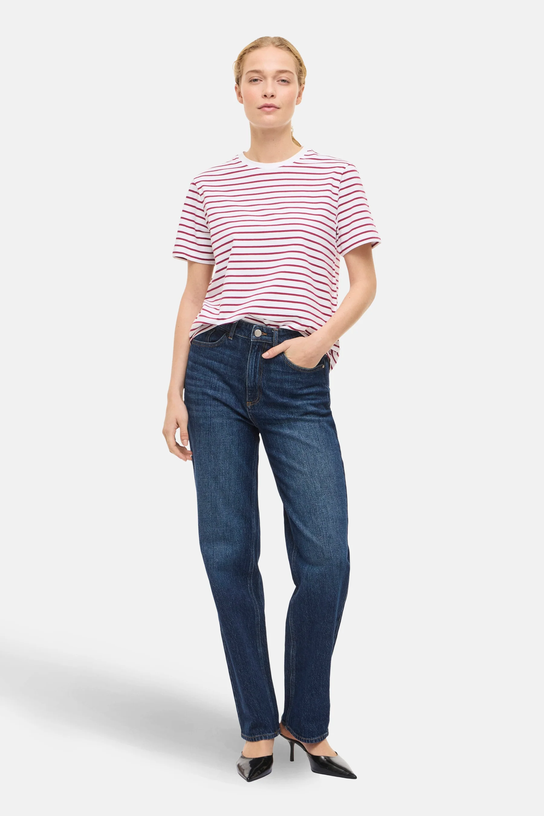 T-shirt met korte mouwen - rood - Image 2