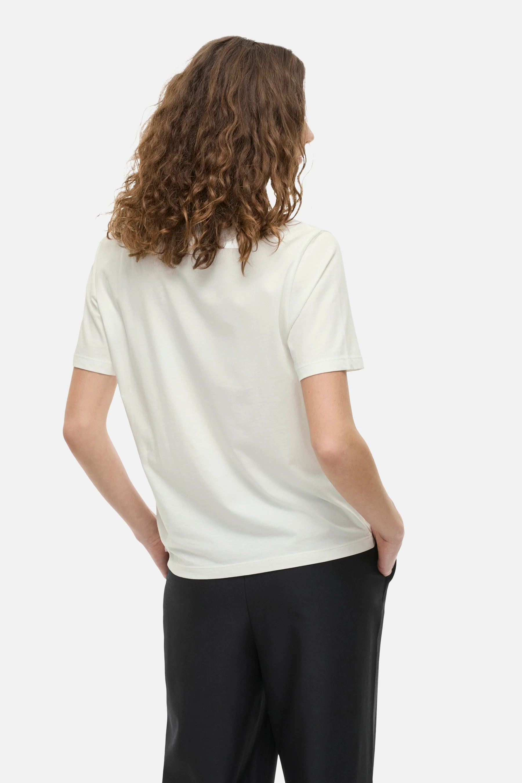 T-shirt met korte mouwen - wit - Image 3