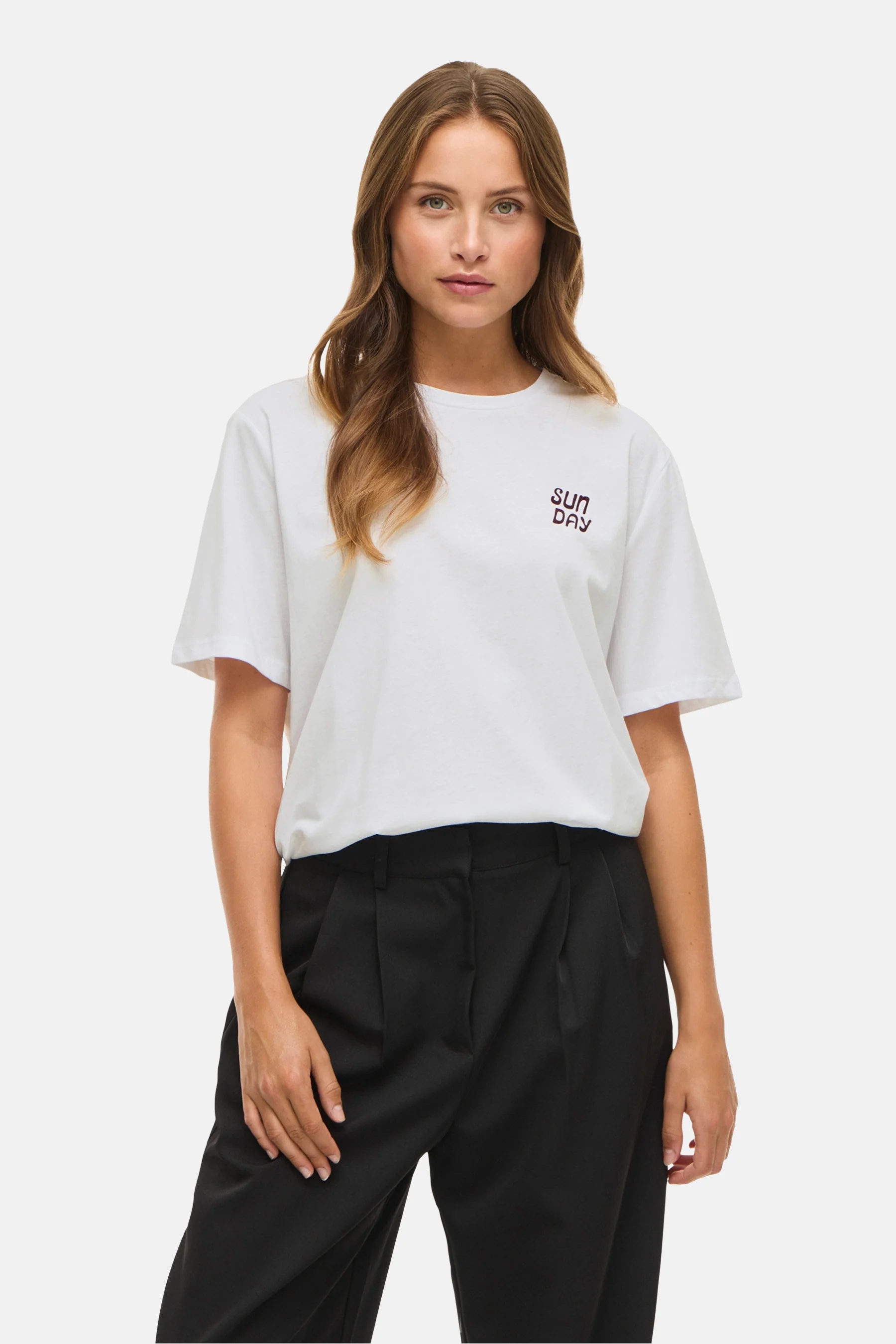T-shirt met korte mouwen - wit - Image 4