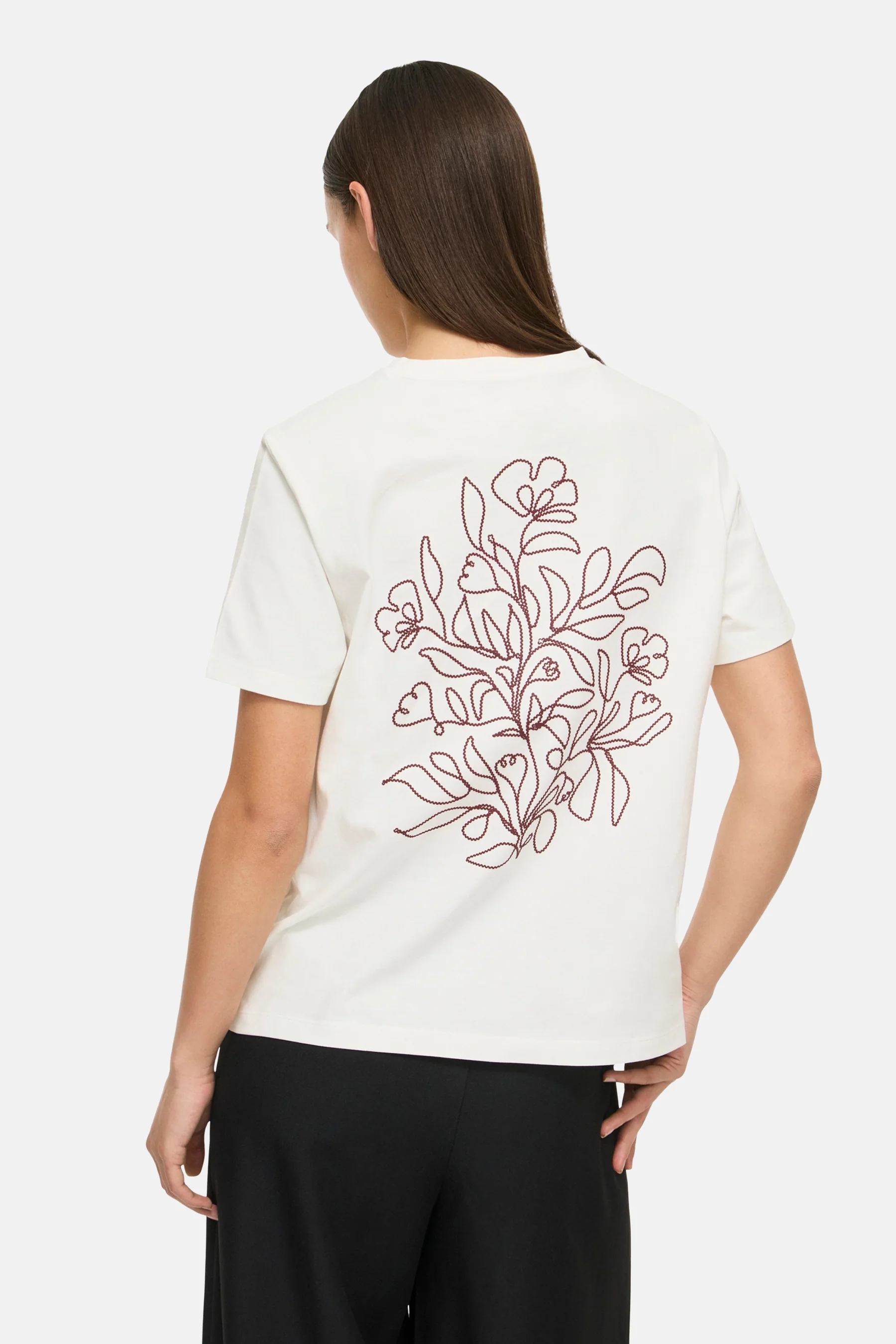 T-shirt met korte mouwen - wit - Image 3