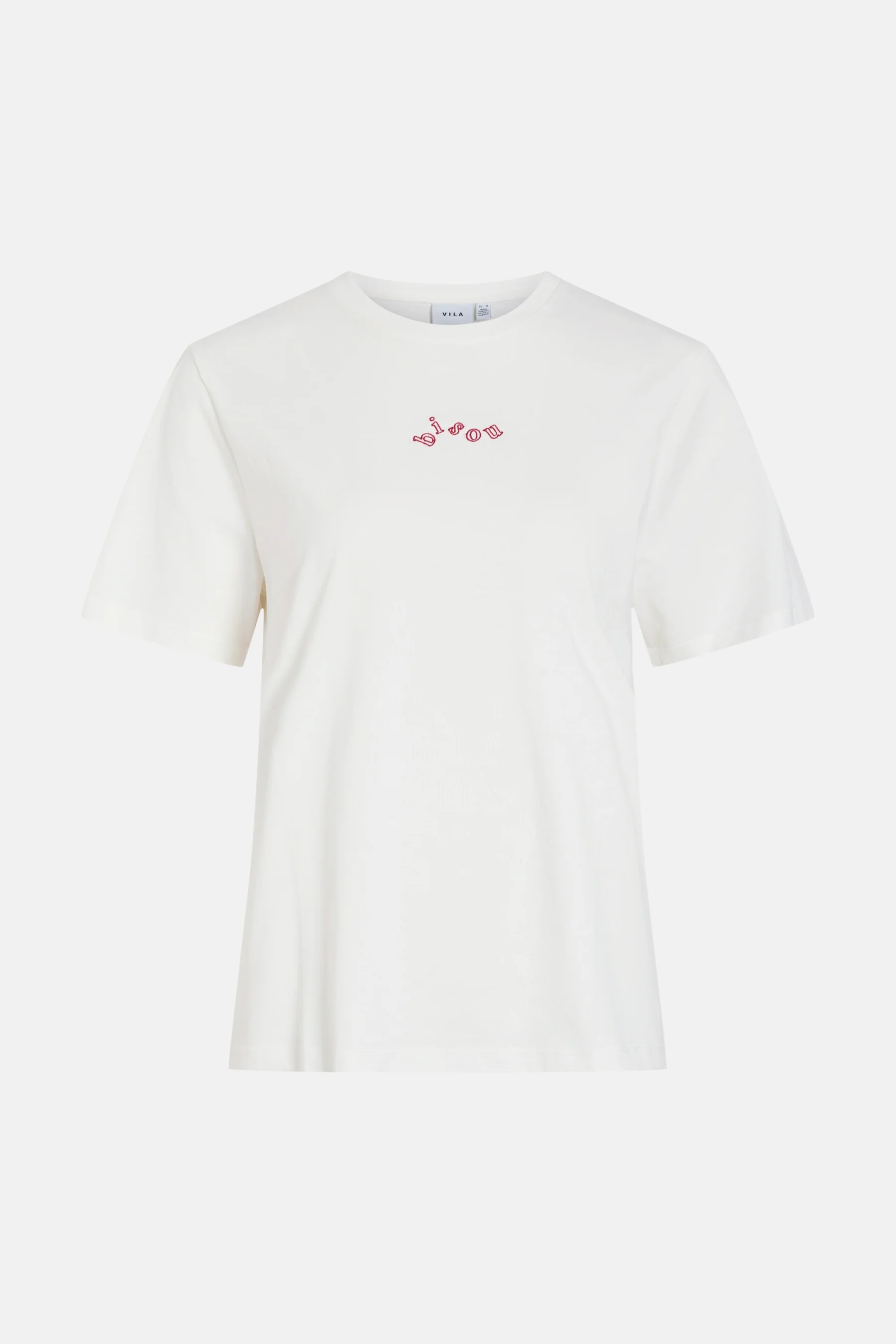 T-shirt met korte mouwen - wit - Image 5