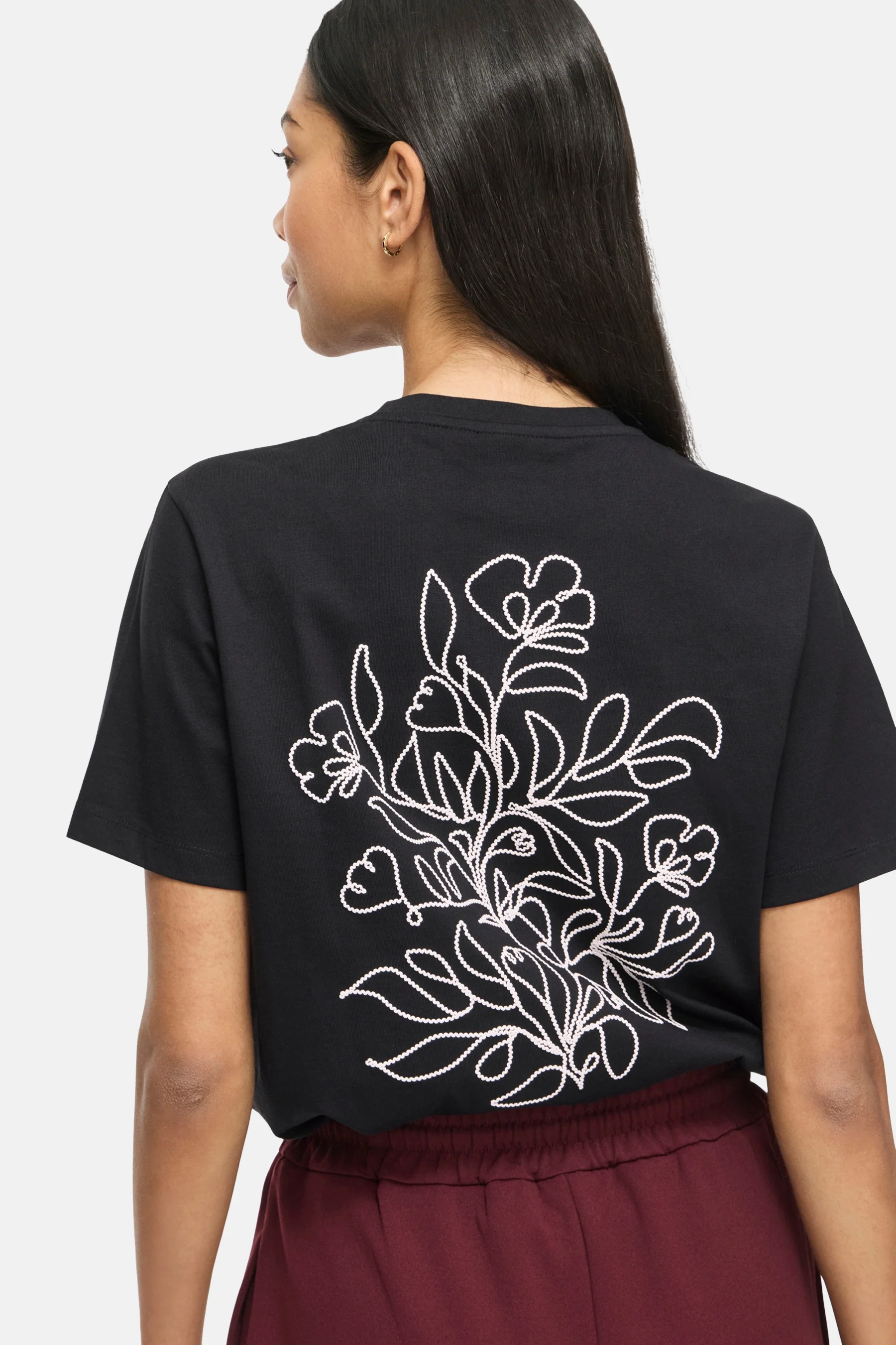 T-shirt met korte mouwen - zwart - Image 4