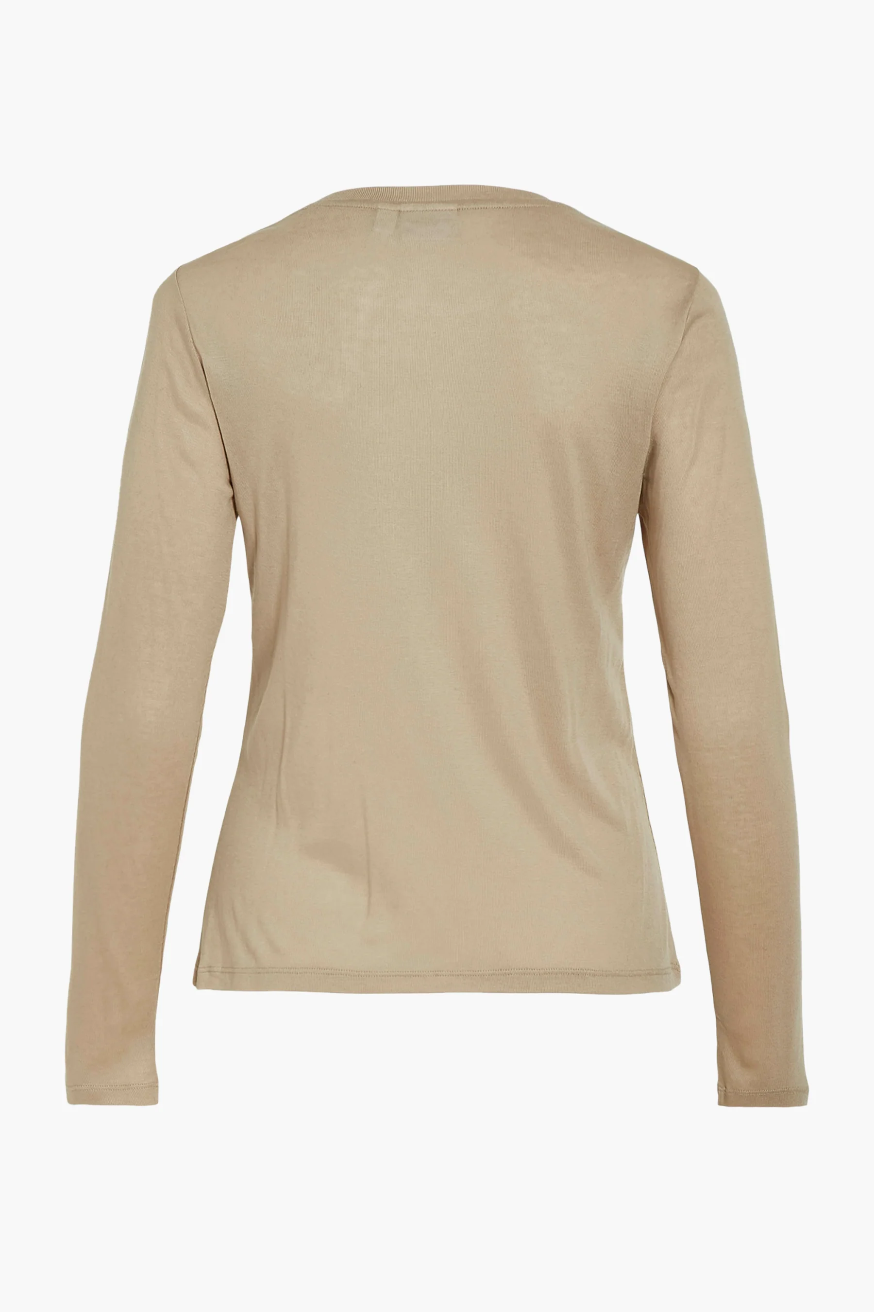 T-shirt met lange mouwen - beige - Image 7