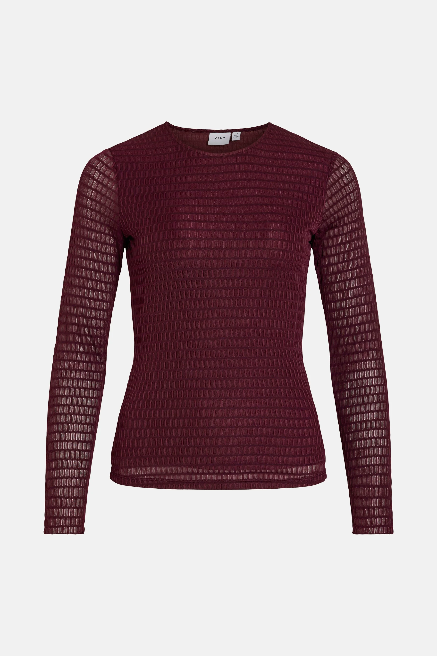 T-shirt met lange mouwen - paars - Image 8