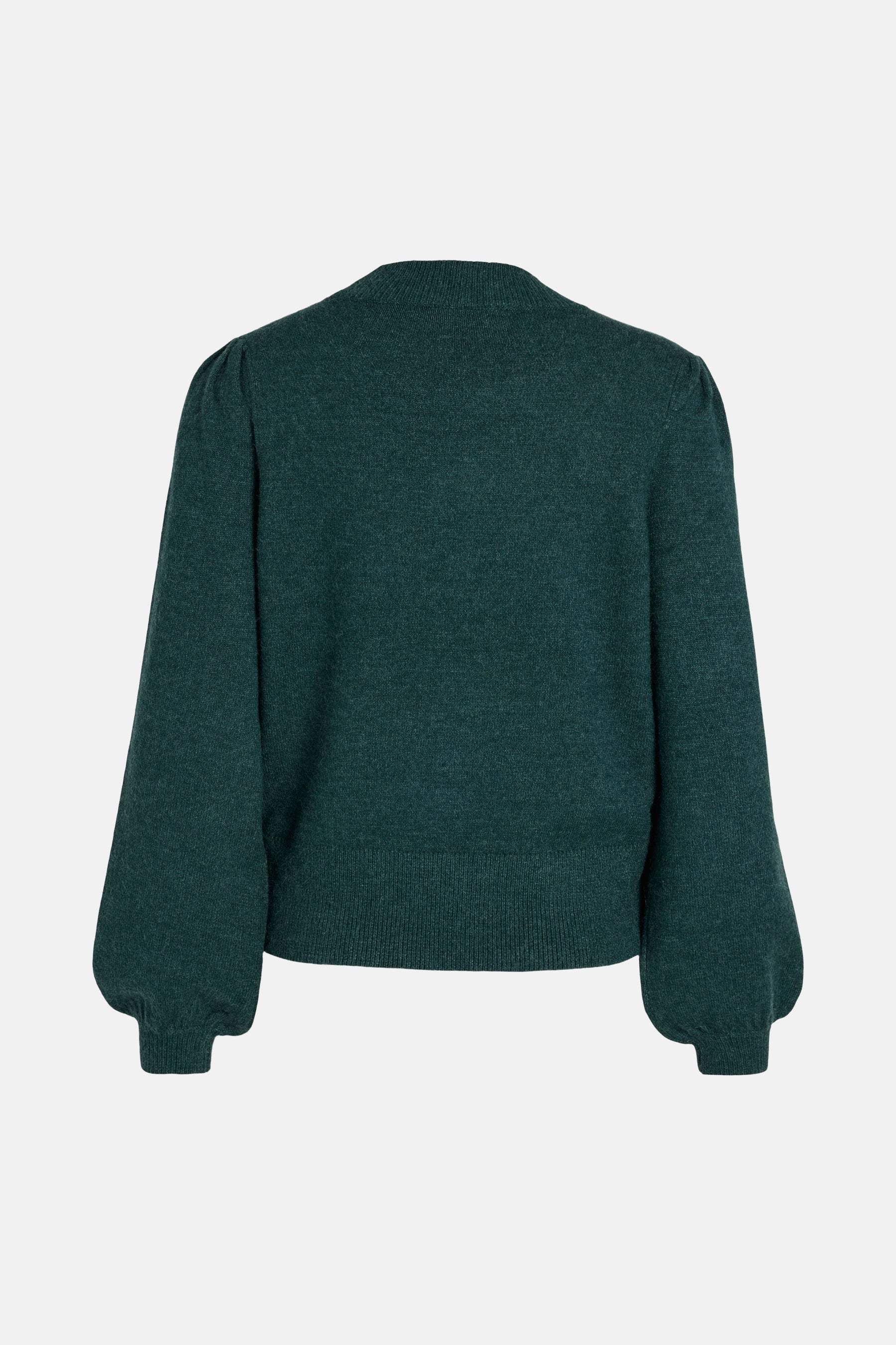 Pull met rolkraag - groen - Image 7
