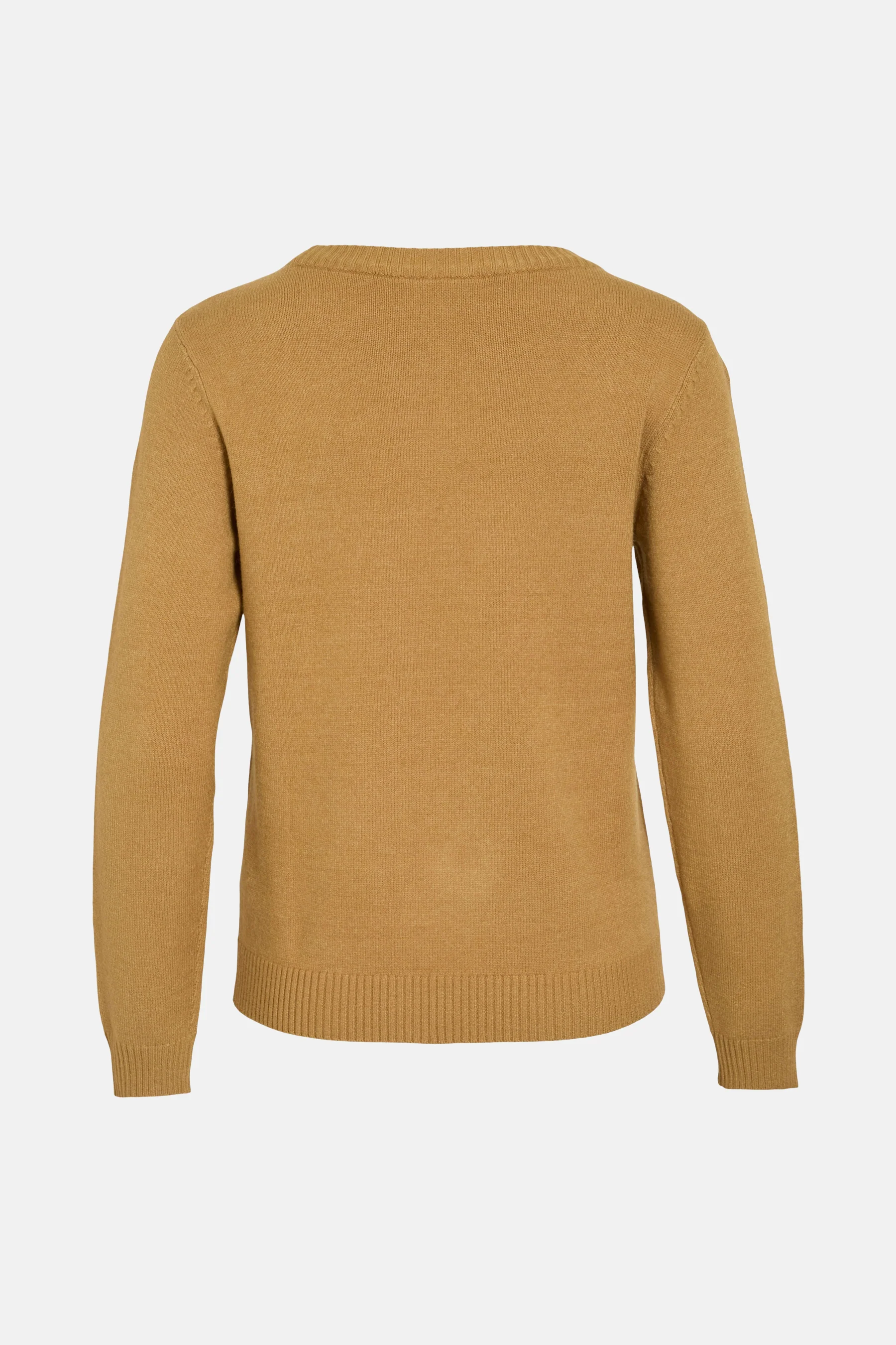 Pull met ronde hals - Geel - Image 3