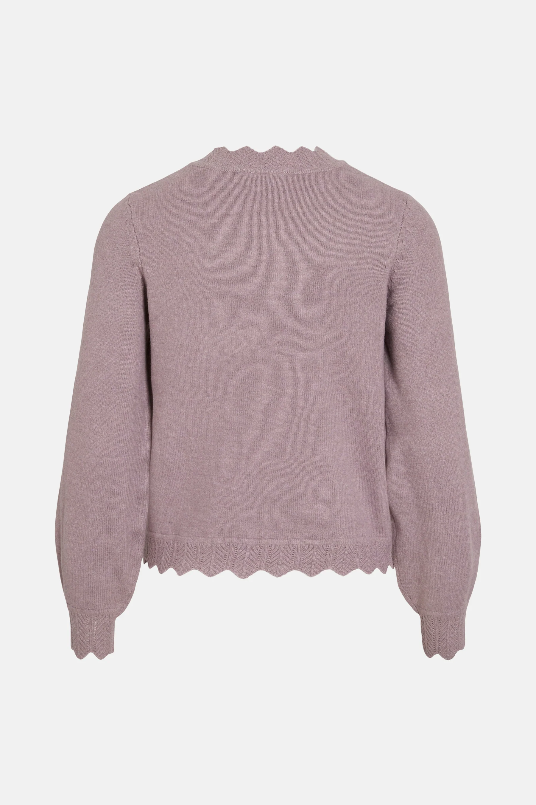 Pull met ronde hals - paars - Image 6