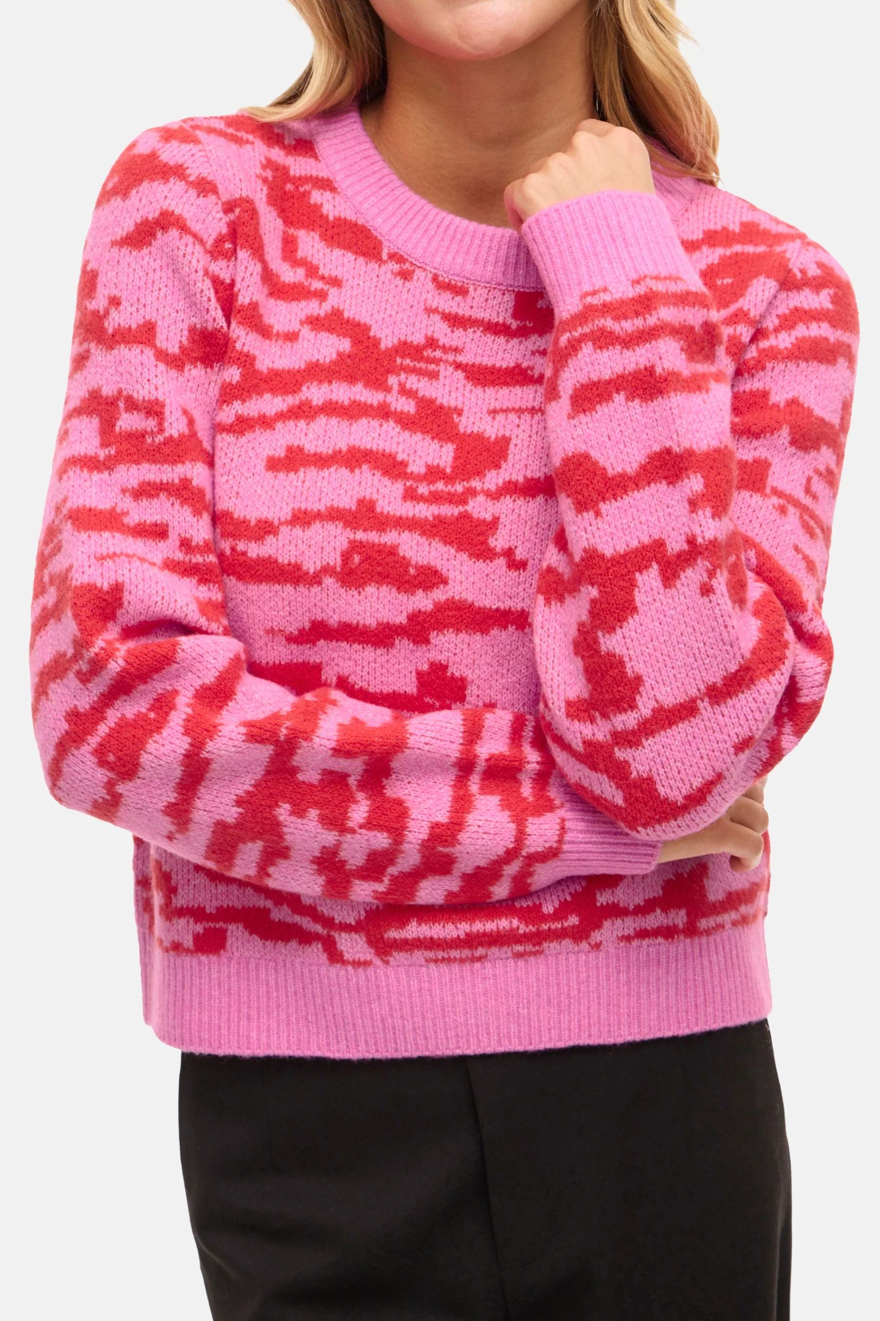 Pull met ronde hals - Multicolor - Image 4