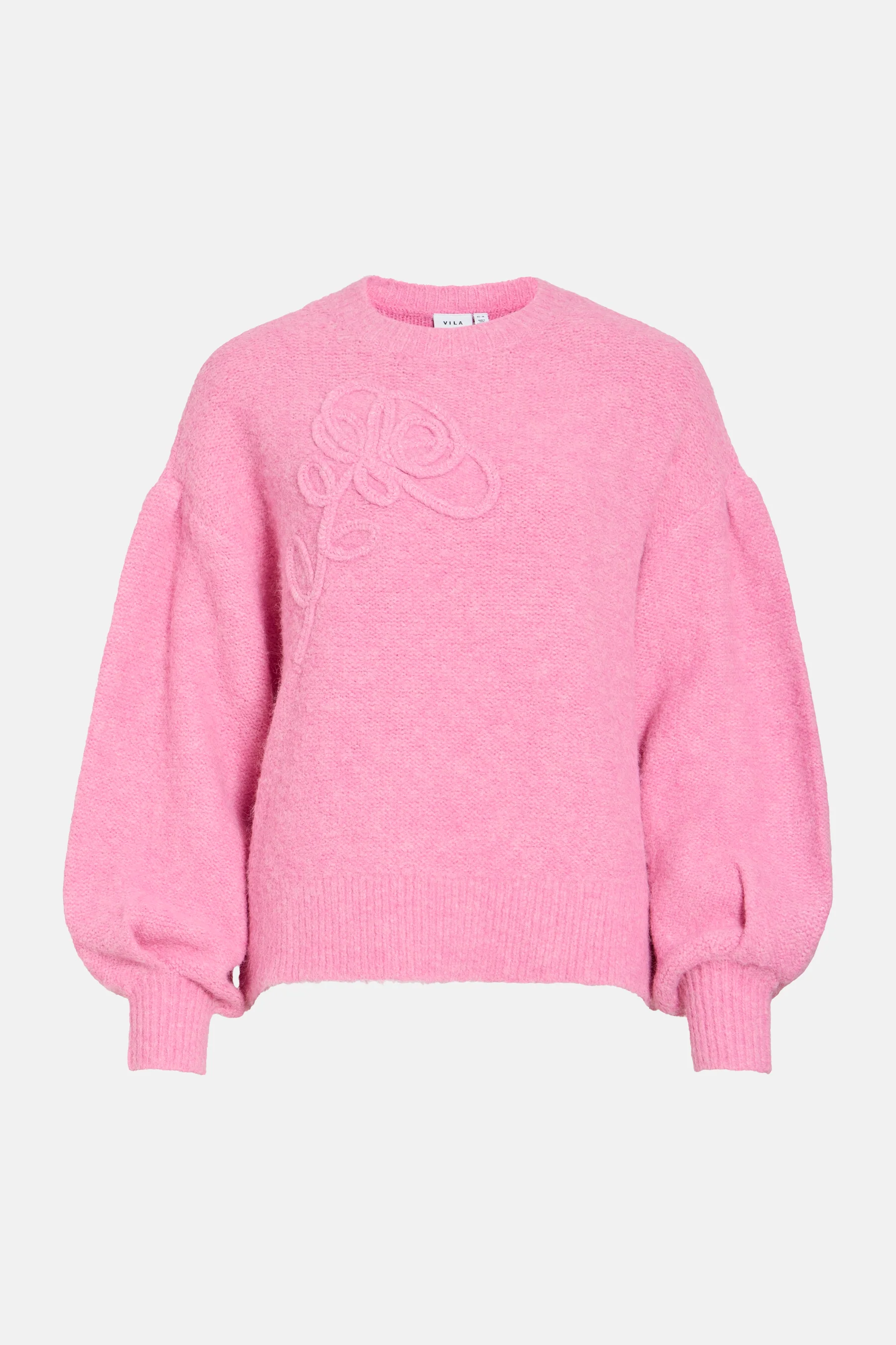 Pull met ronde hals - roze - Image 6