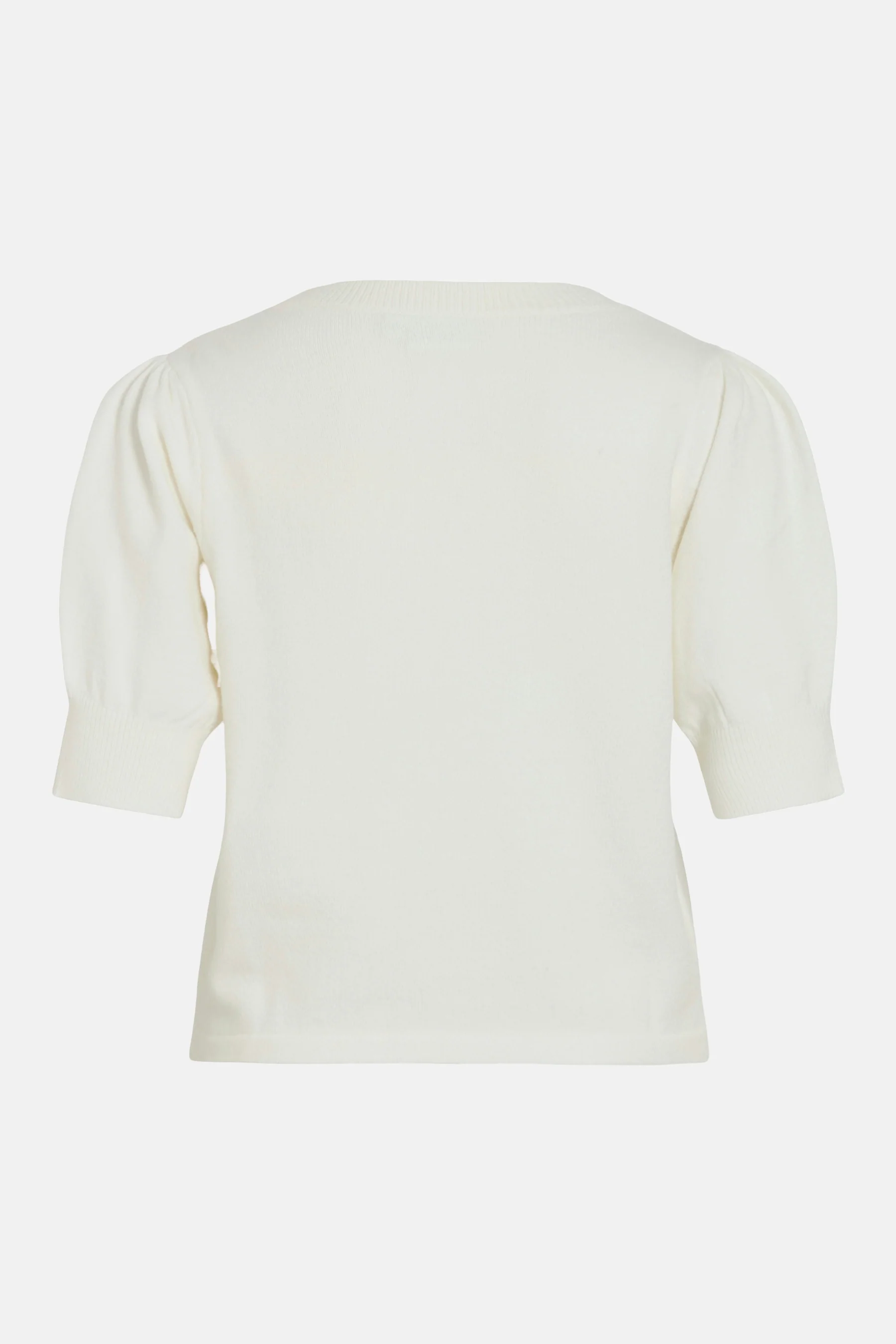 Pull met ronde hals - wit - Image 6